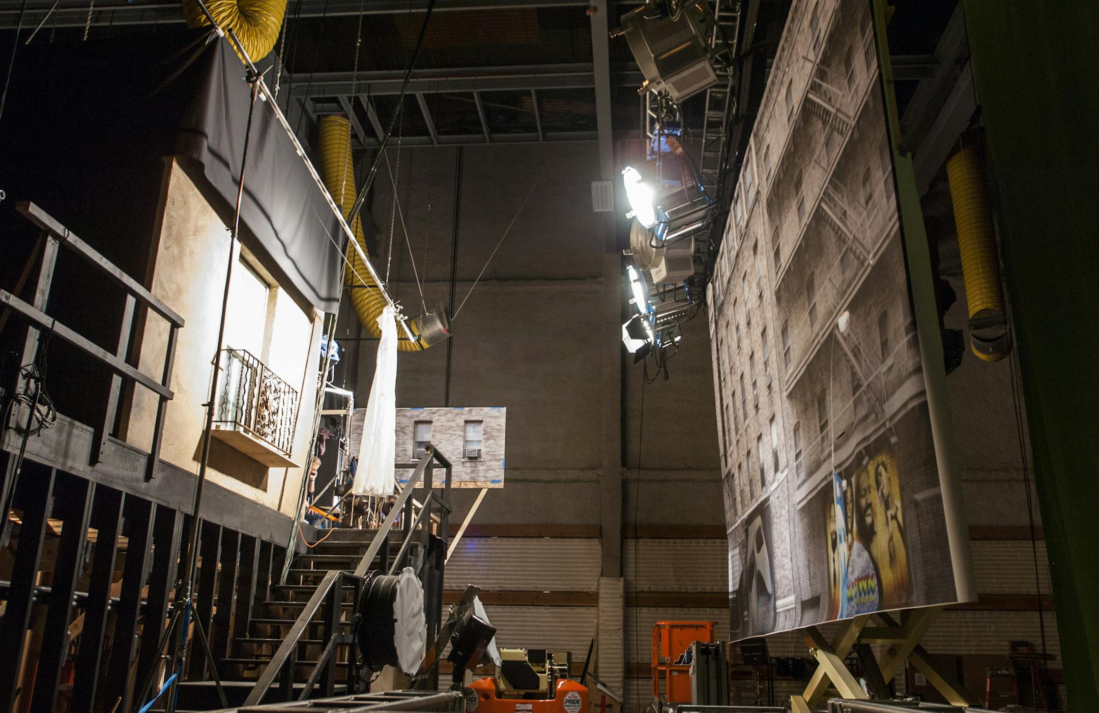 Behind the scenes on "Birdman."