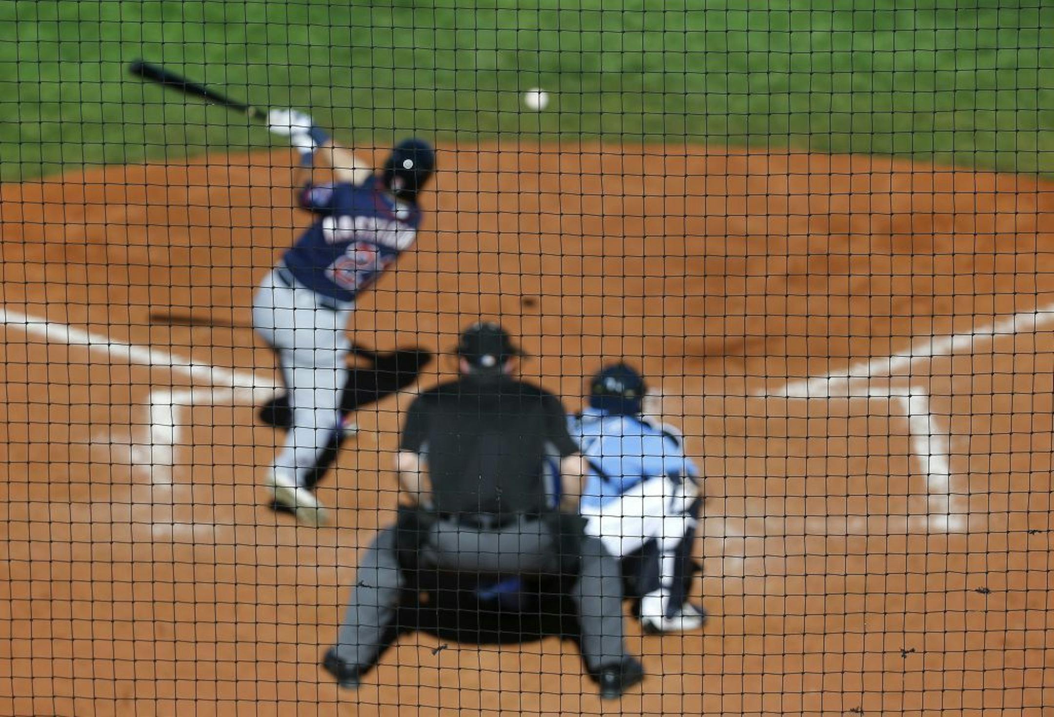 Minnesota Twins' Darin Mastroianni earlier this spring.