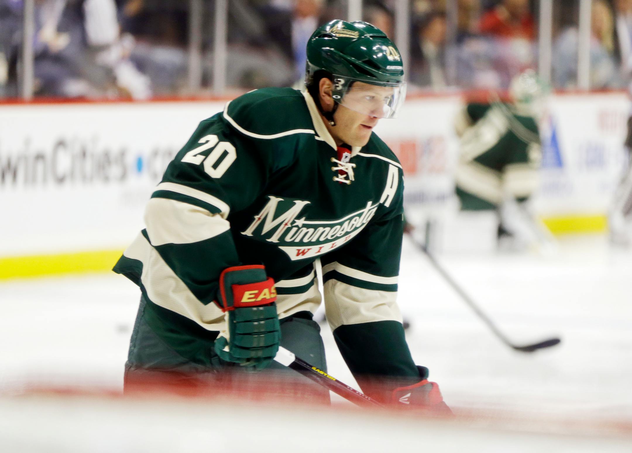 Wild defenseman Ryan Suter