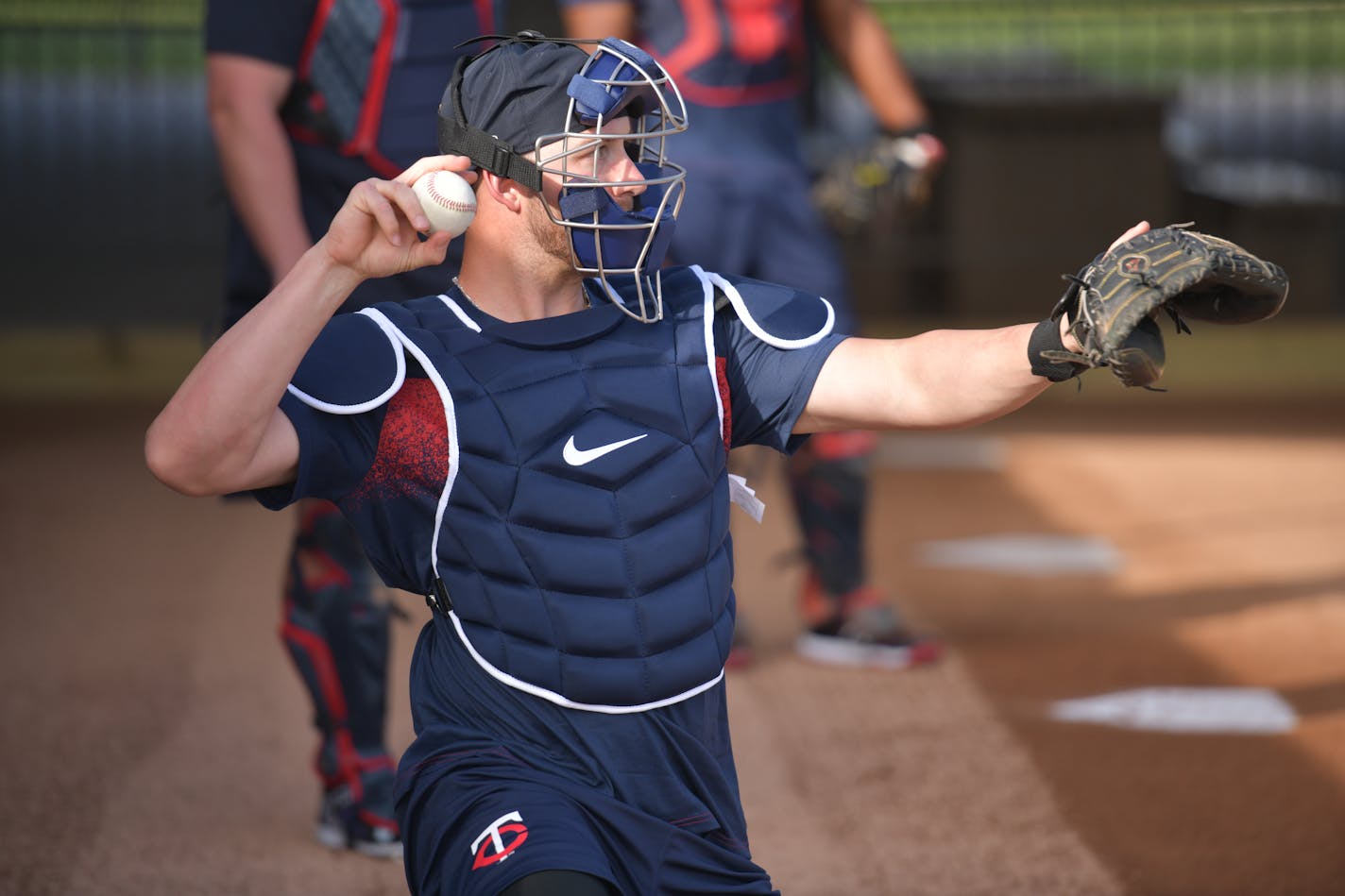 Twins catcher Mitch Garver