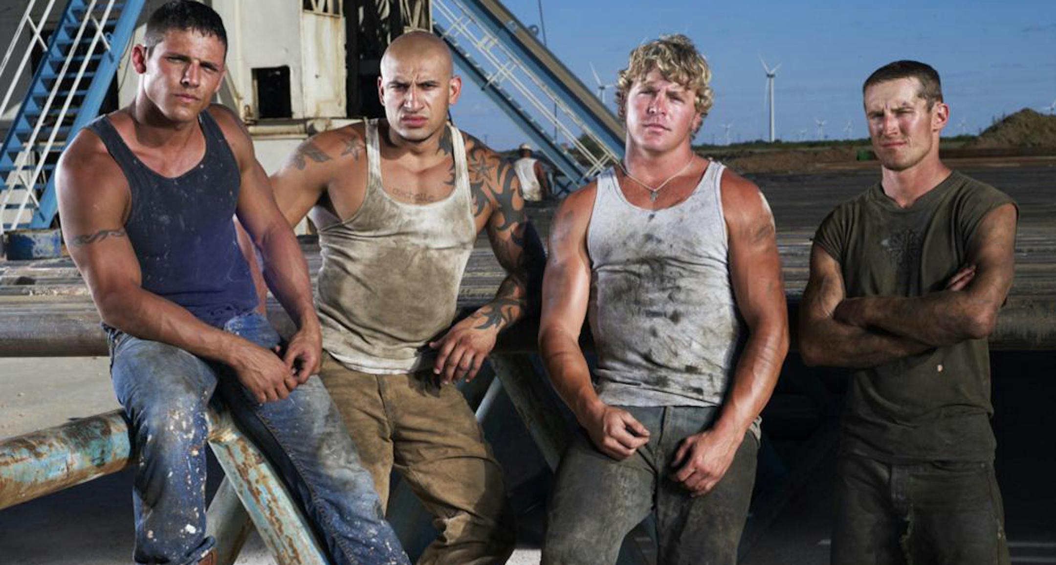 The cast of "Black Gold."