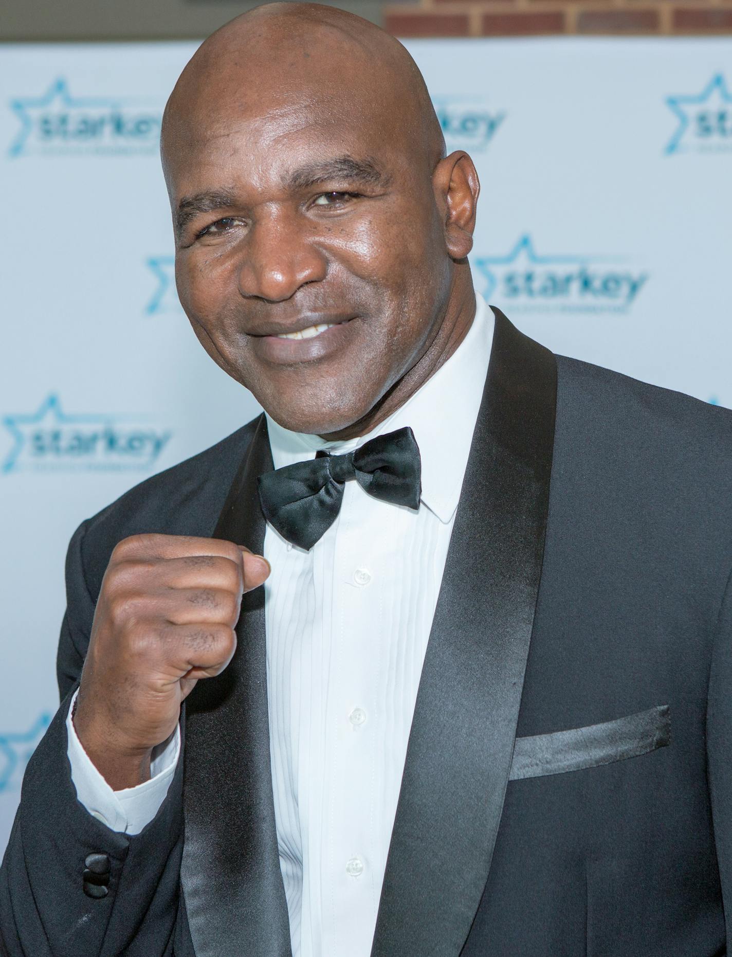 Boxing legend Evander Holyfield on the red carpet at the Starkey Hearing Foundation "So The World May Hear" Gala. [ Special to Star Tribune, photo by Matt Blewett, Matte B Photography, matt@mattebphoto.com, July 16, 2017, Starkey Hearing Foundation "So The World May Hear" Gala, The Saint Paul RiverCentre, St. Paul, Minnesota, SAXO&#x2020;1004106817 STARKEY071717