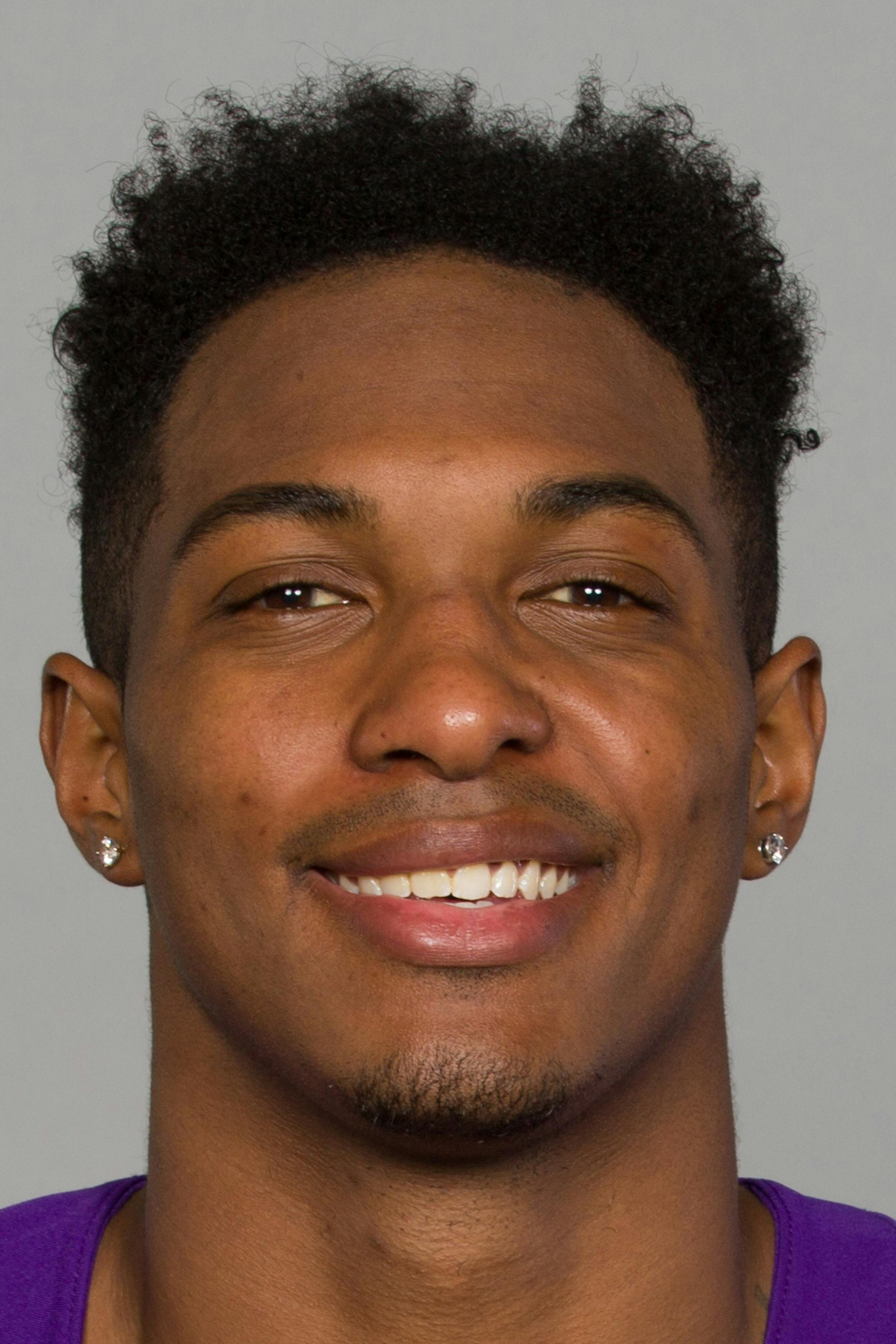 This is a 2017 photo of Cayleb Jones of the Minnesota Vikings NFL football team. This image reflects the Minnesota Vikings active roster as of Wednesday, April 26, 2017 when this image was taken. (AP Photo) ORG XMIT: NFLHS17