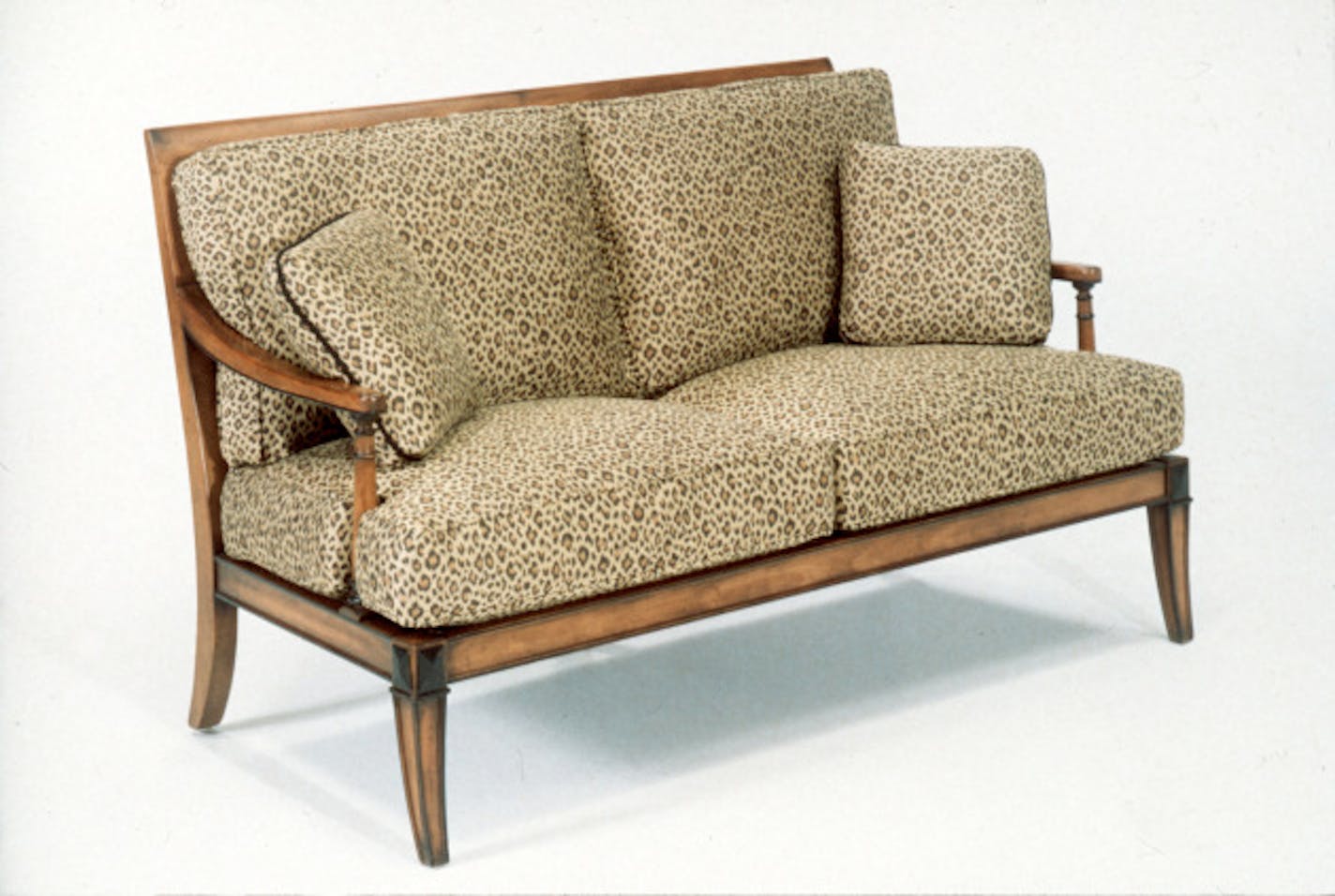 Hickory Chair Co. sofa. See "On The House" column in the Home & Garden section, page HG6, Wed June 16, 2004, Star Tribune.