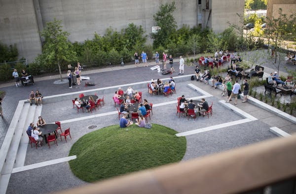 Patrons enjoyed their night in the patio area of Surly on Friday, July 17, 2015. ] Aaron Lavinsky ¥ aaron.lavinsky@startribune.com Restaurant review: