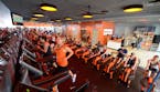 Orangetheory Fitness workouts make use of treadmills and indoor rowing for cardio, plus strength training.