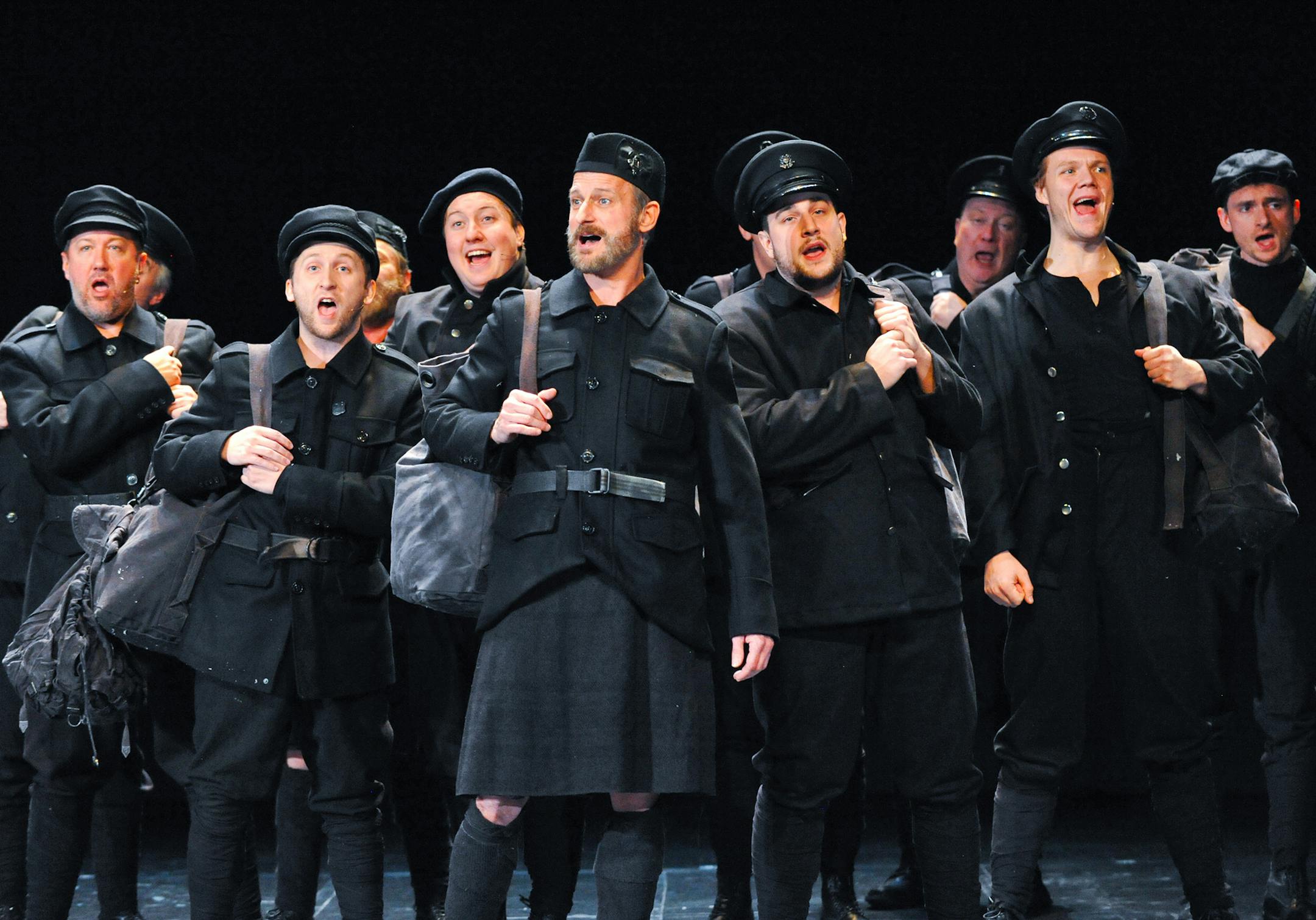 George Byron Griffiths credit Theater LattÈ Da presents: "All is Calm: The Christmas Truce of 1914" By Peter Rothstein ï With Musical Arrangements by Erick Lichte and Timothy C. Takach ï Directed by Peter Rothstein A co-production of Theater LattÈ Da and Hennepin Theatre Trust.