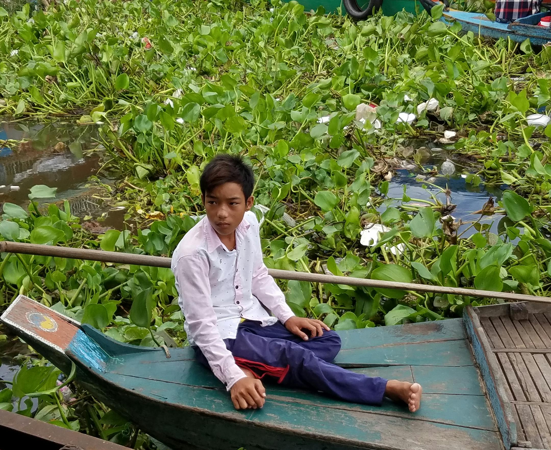 Fishing is a way of life on the Mekong River in Southeast Asia. Photo by Wesley K.H. Teo