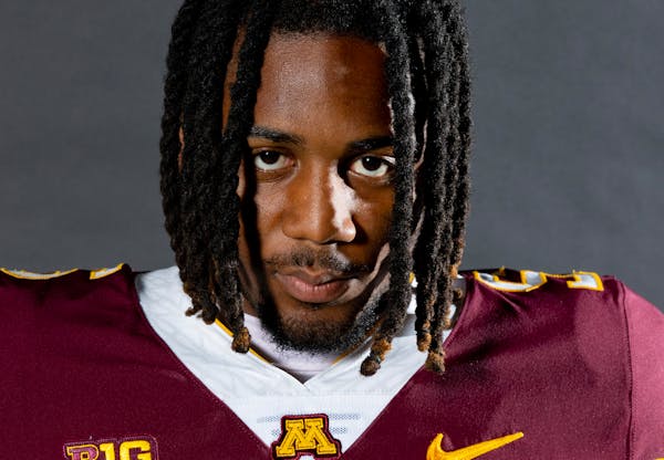 Justin Walley made a huge play in the Gophers opening win, punching loose the football to cause a fumble.
