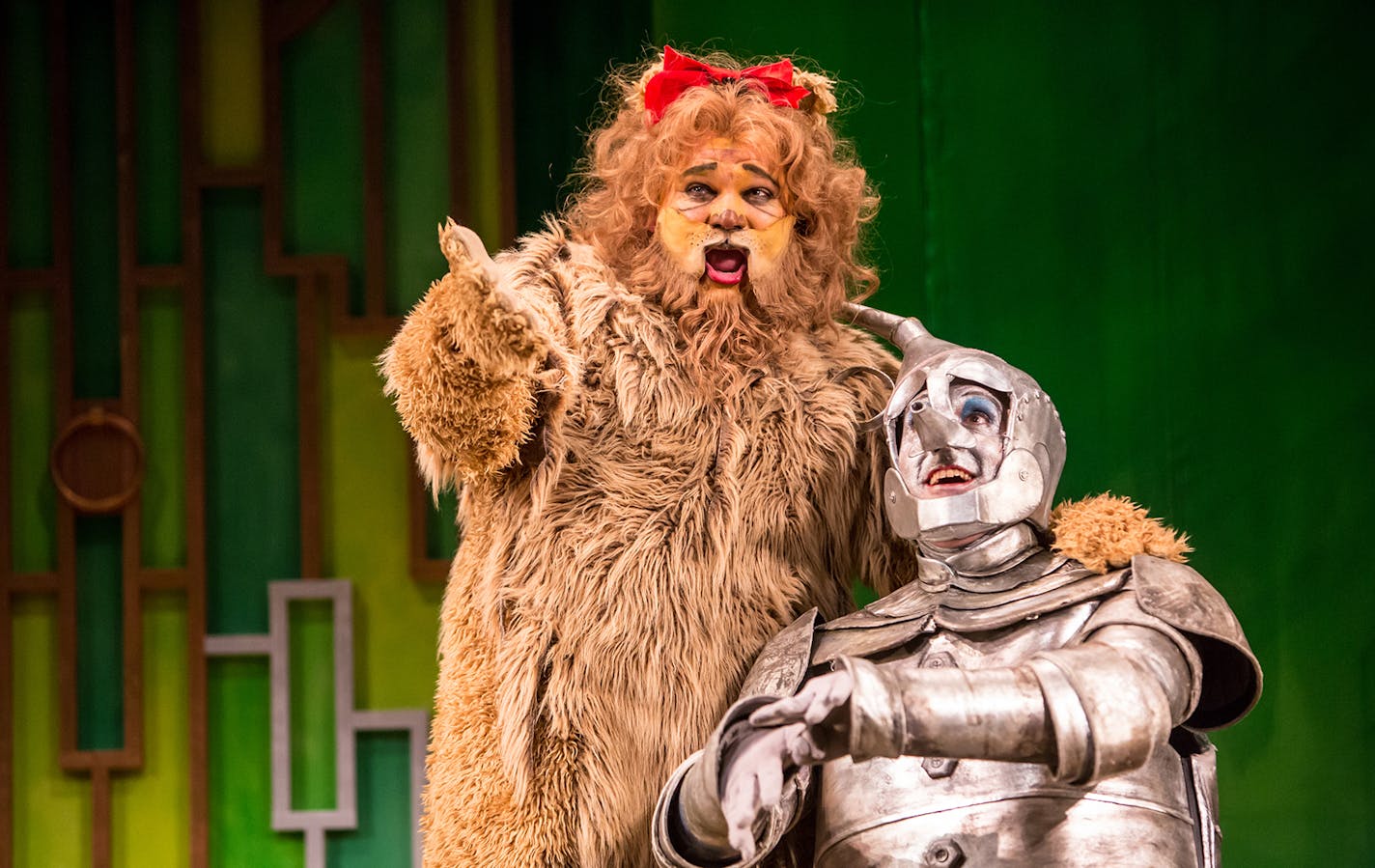 Photo by Dan Norman. "The Wizard of Oz" at the Children's Theatre.