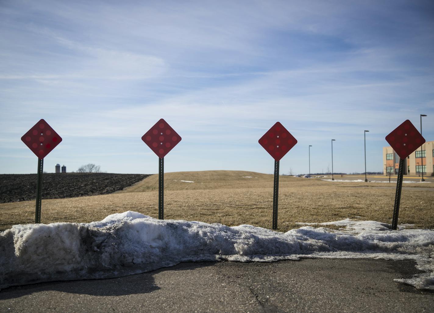 A road built for growth ends in farmland outside Elko New Market. The city is asking the Met Council to cap its debt from a sewer line.