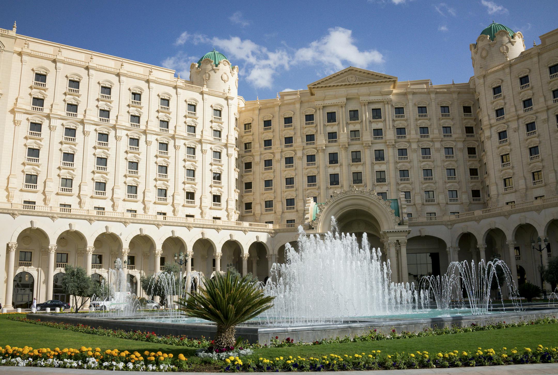 FILE — The Ritz-Carlton, one of Marriott's hotels, in Riyadh, Saudi Arabia, Feb. 26, 2018. On Monday, Marriott released new rules for its combined loyalty rewards program. (Tasneem Alsultan/The New York Times)