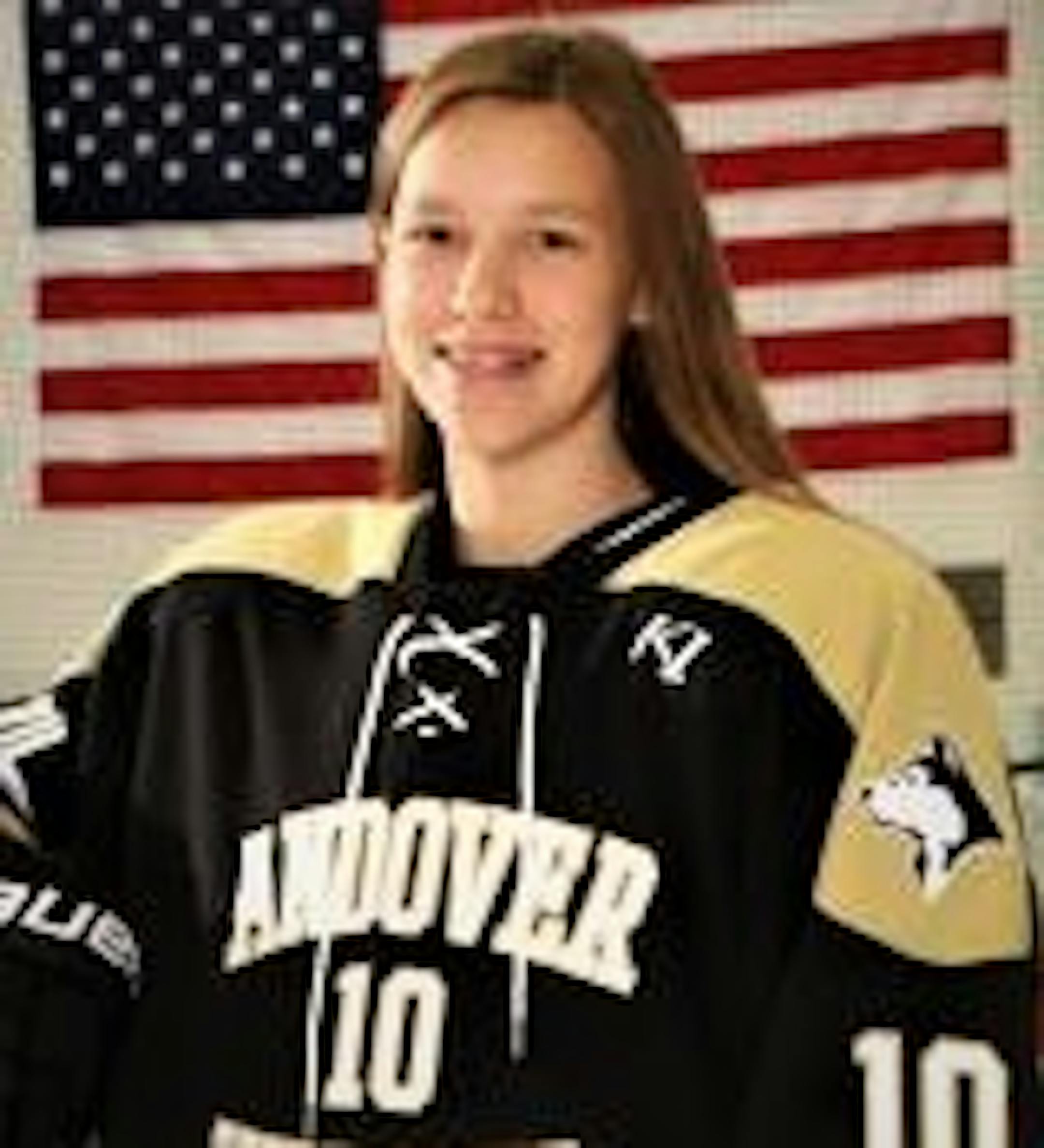 Jamie Nelson, Andover hockey, jr., 2018-19