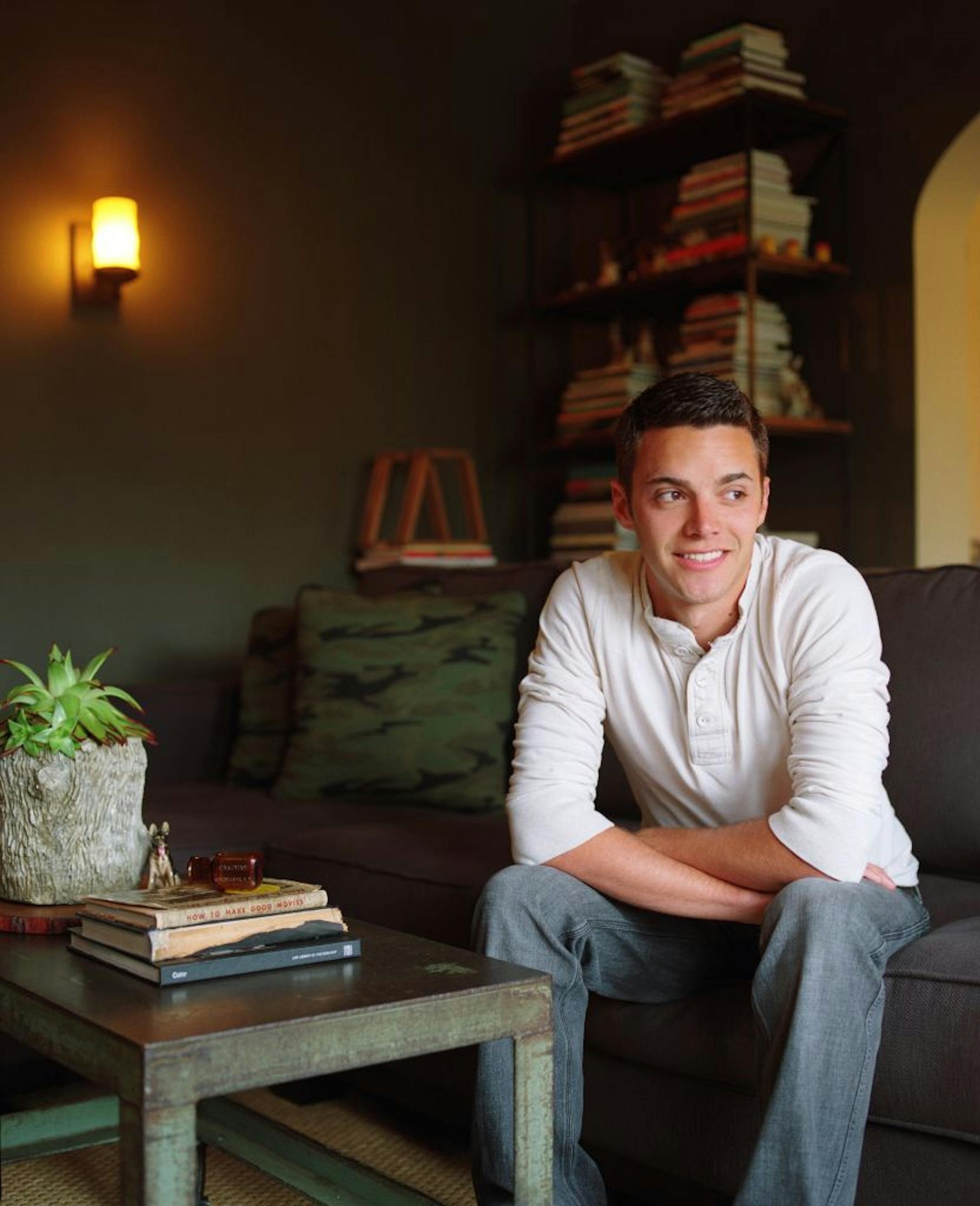 Kyle Schuneman, author of "The First Apartment Book: Cool Design for Small Spaces"