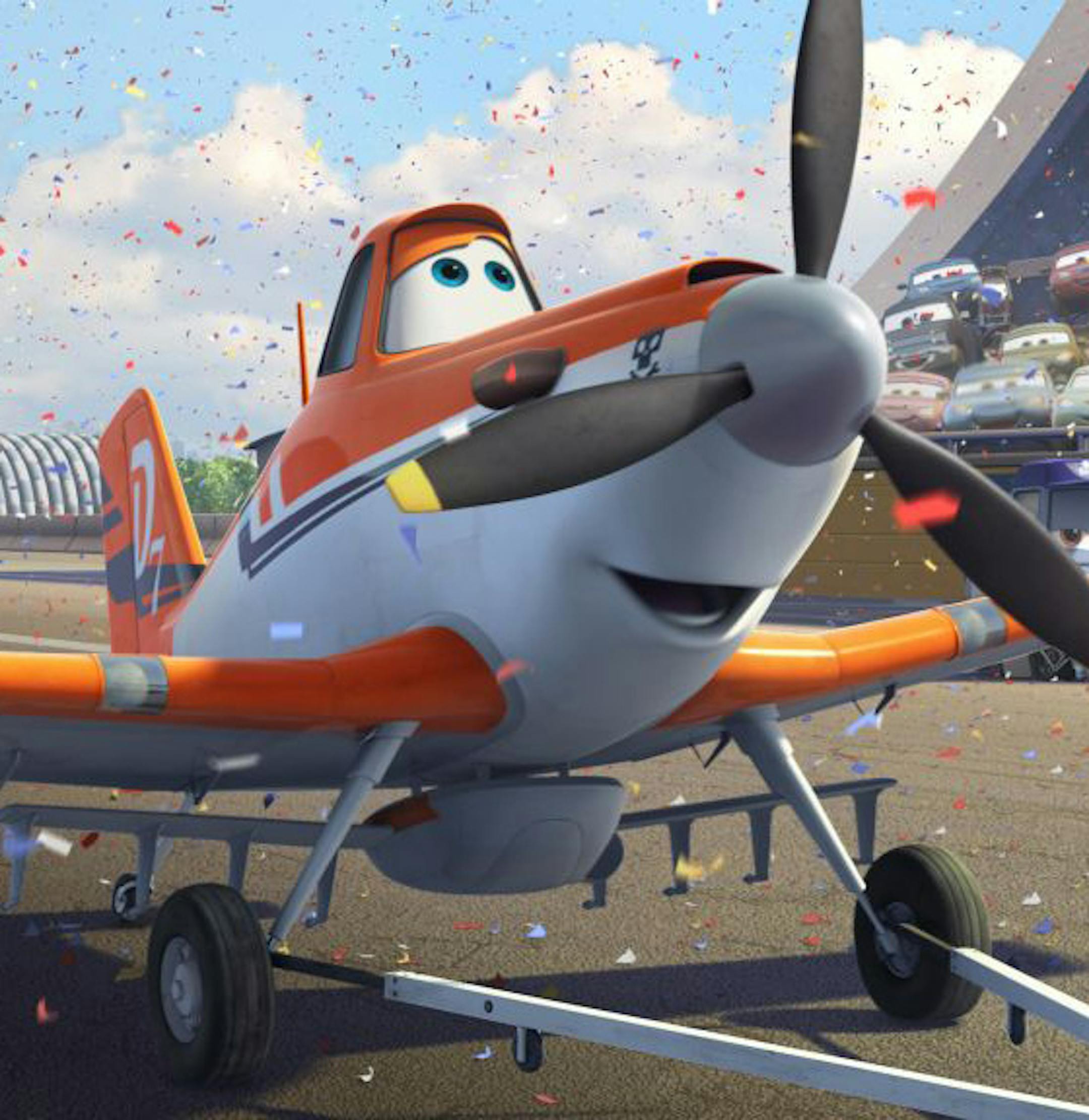 This publicity image released by Disney Enterprises, Inc. shows Dusty, voiced by Dane Cook, in a scene from the animated film, "Planes." , Associated Press - Ap