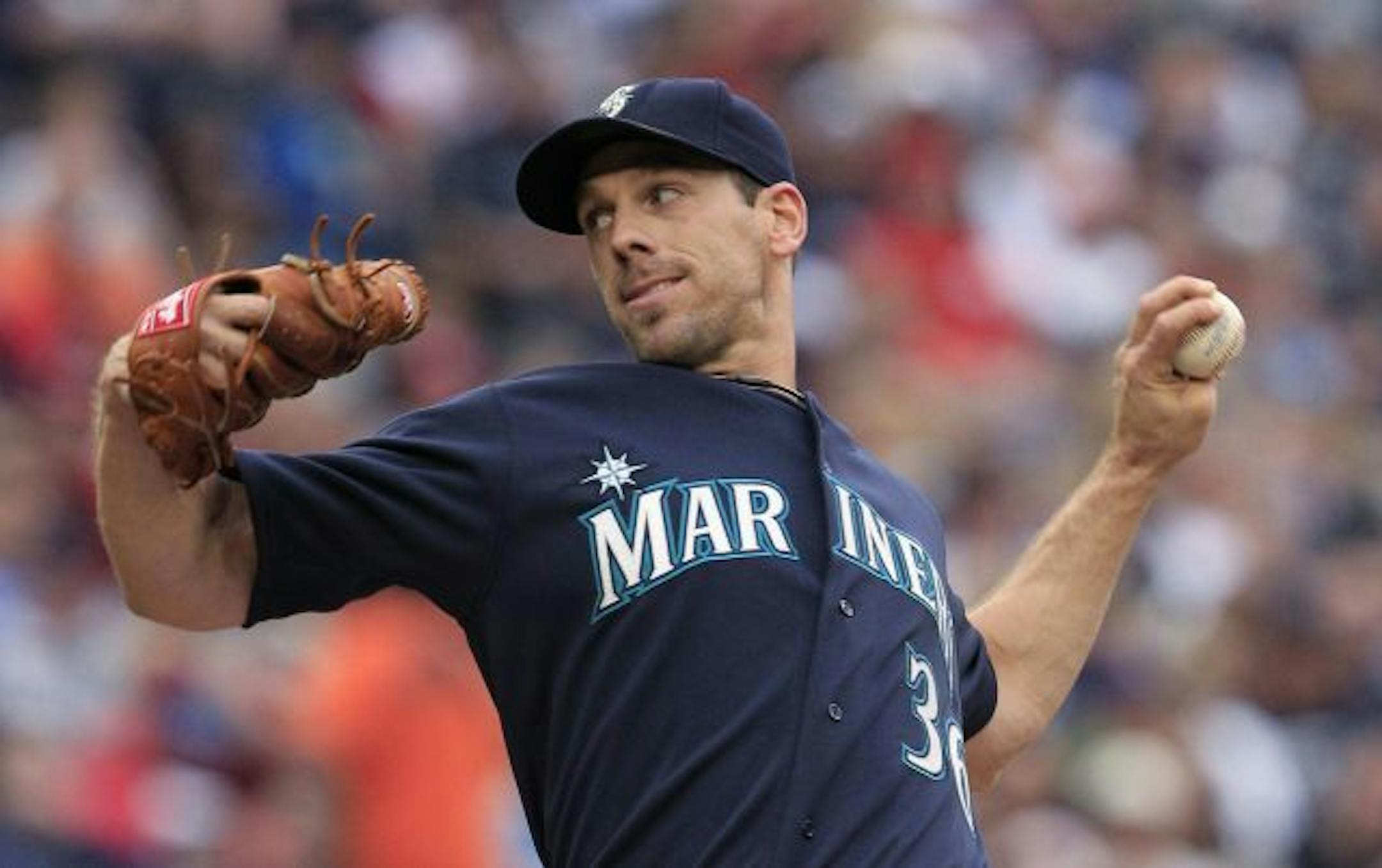 Mariners starter Cliff Lee