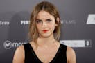 In this Aug. 27, 2015 file photo, actress Emma Watson poses for photographers during the photocall for the film, "Regression," in Madrid, Spain.