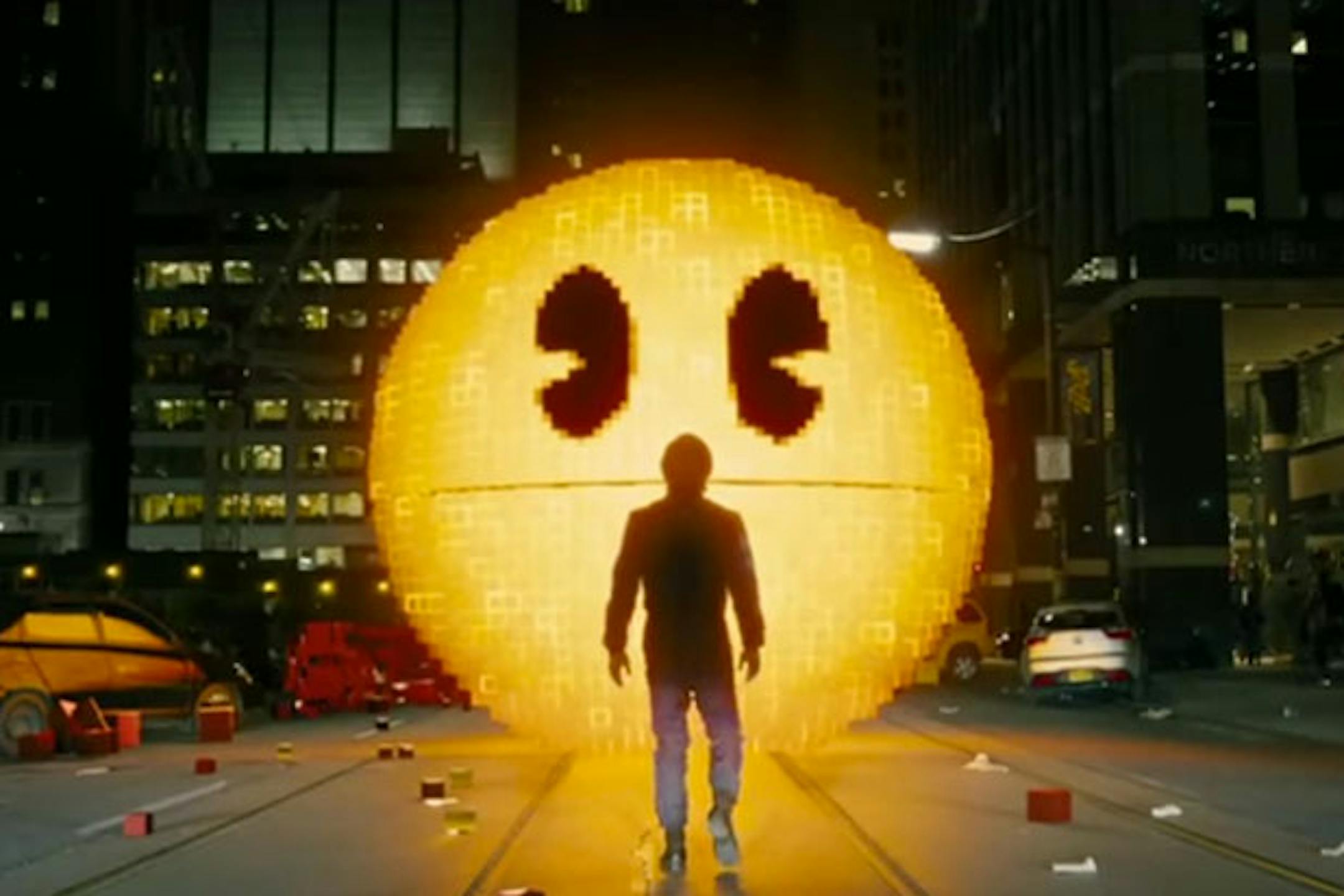 Adam Sandler stars in "Pixels."