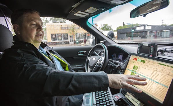 Minneapolis police Lt. Todd Gross can run a plate on his computer and see whether the driver has a valid driver&#x2019;s license.