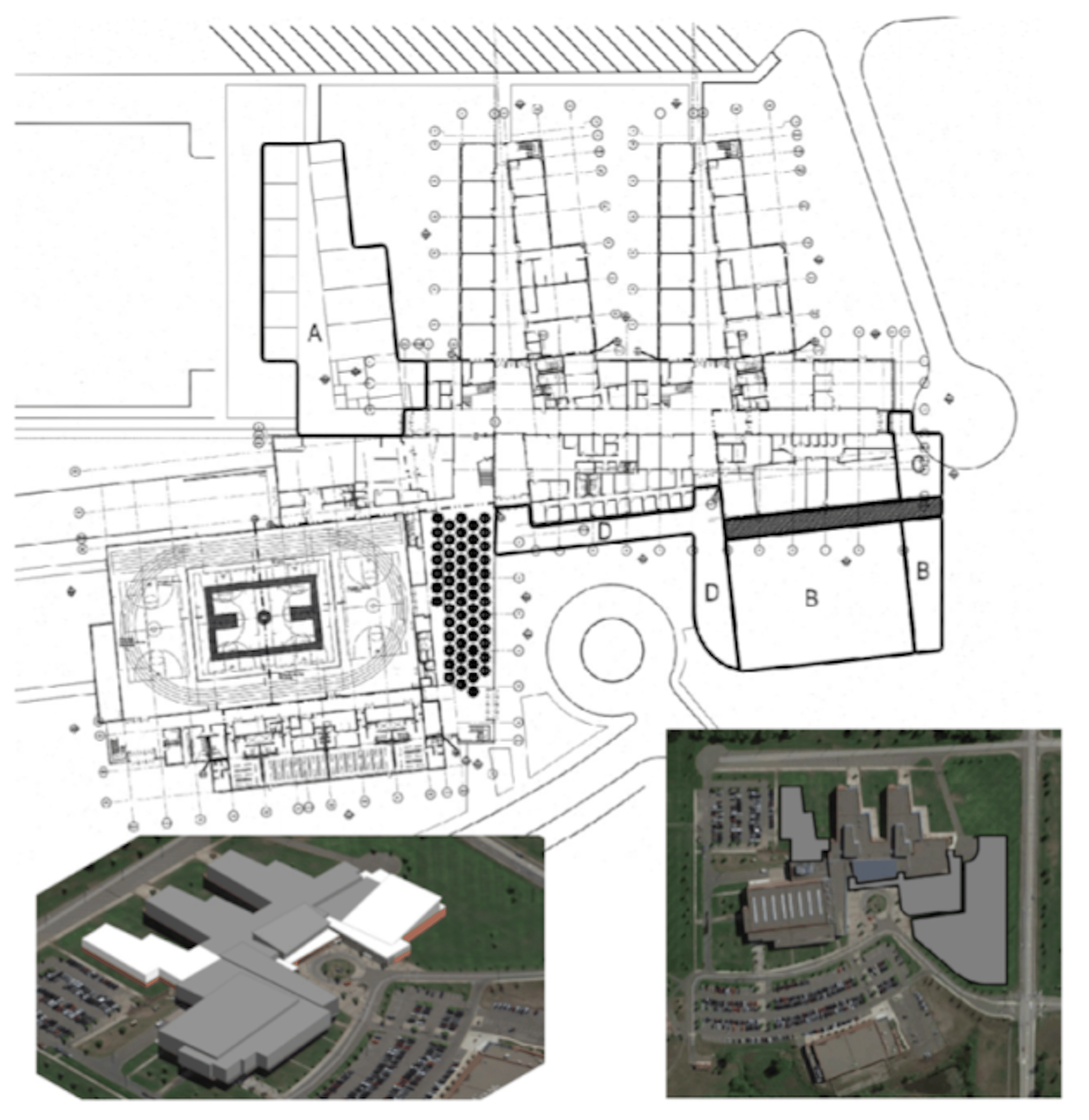The addition proposed for Rogers High School