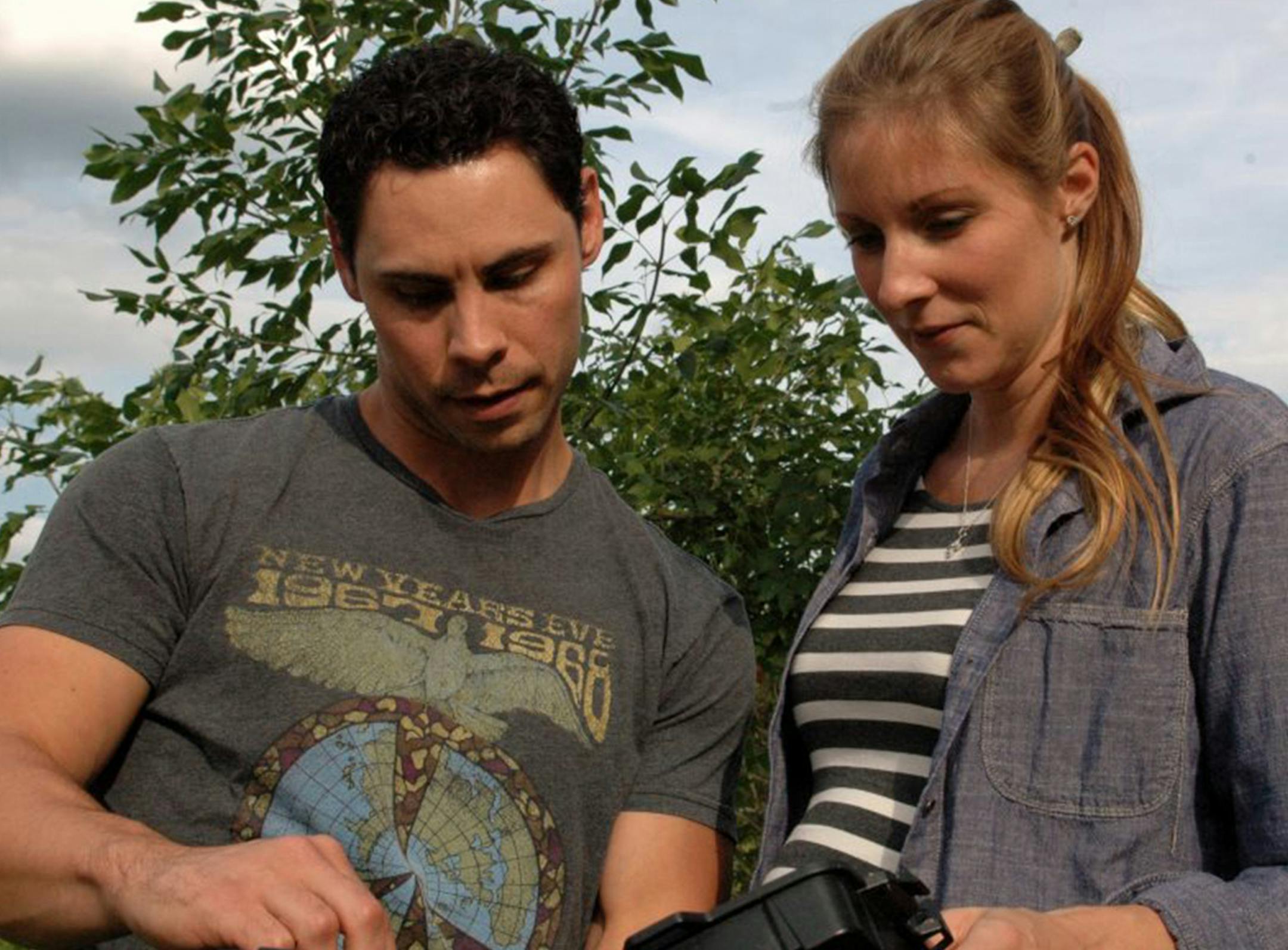 Jason and Kate Howard found many deer on their trail cameras set up in August. Photo by Bill Klein