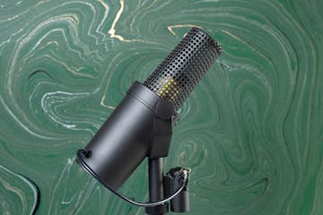 A microphone.