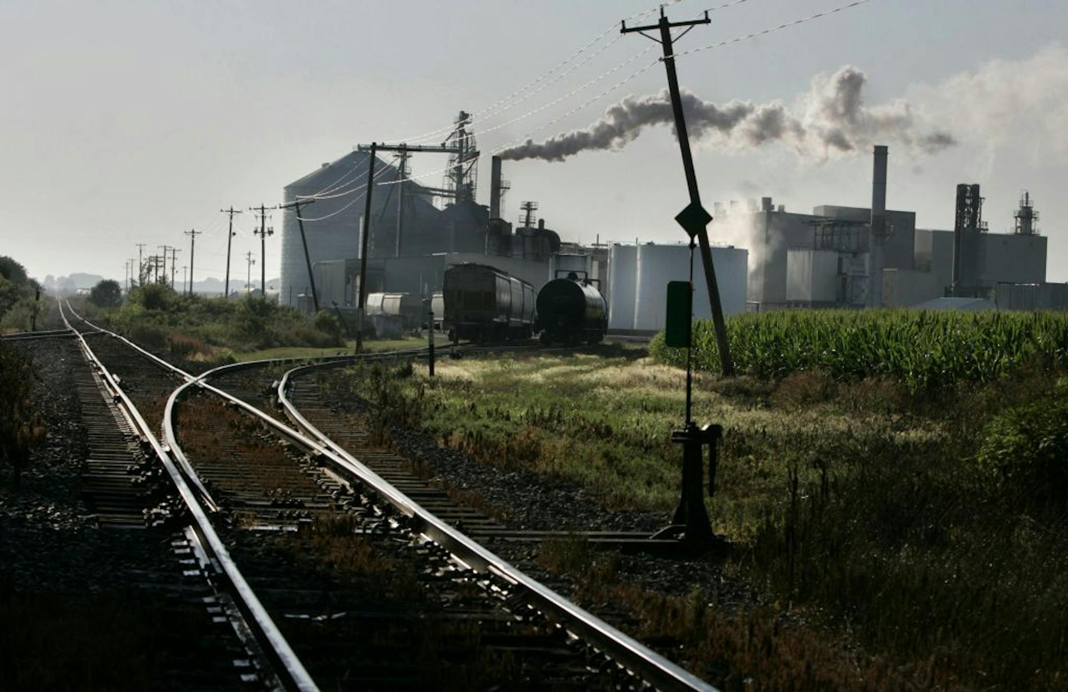 Ethanol plant.