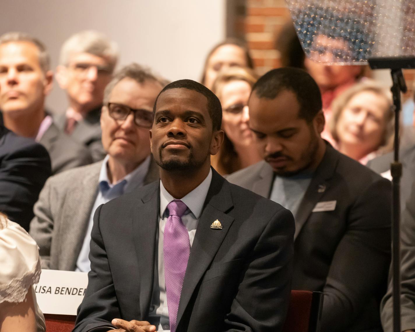 St. Paul Mayor Melvin Carter attended Minneapolis Mayor Jacob Frey's State of the City address in April. This week, both mayors gave their 2020 budget addresses.