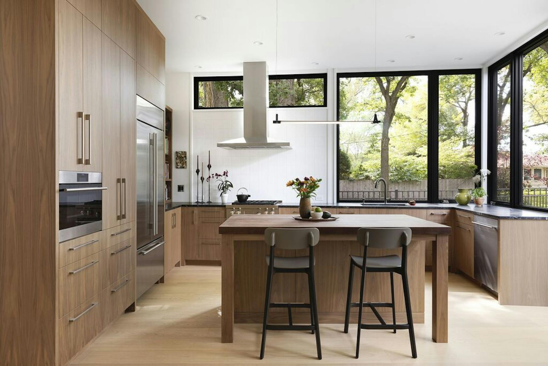 The kitchen.