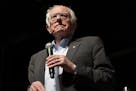 Sen. Bernie Sanders (I-Vt.), a Democratic presidential candidate, speaks during a campaign event at the Ames City Auditorium in Ames, Iowa, Jan. 25, 2