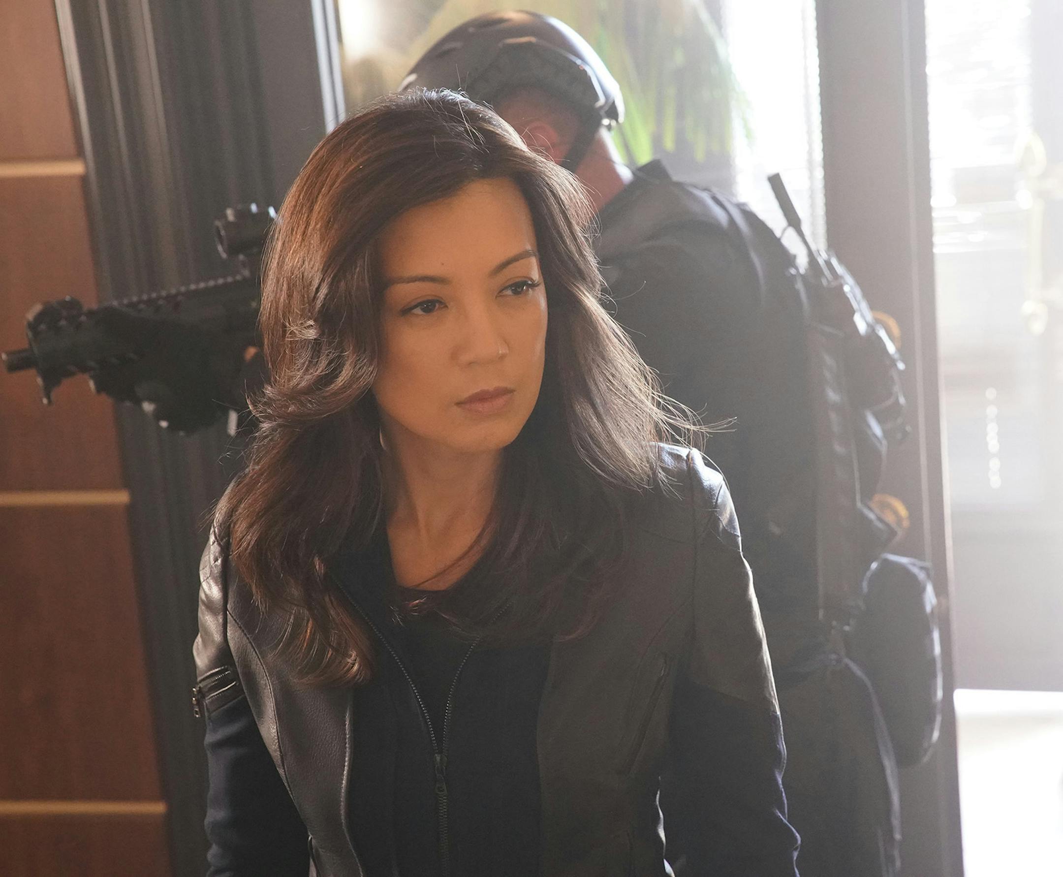 Ming-na Wen as Melinda May in "Marvel's Agents of "S.H.I.E.L.D."