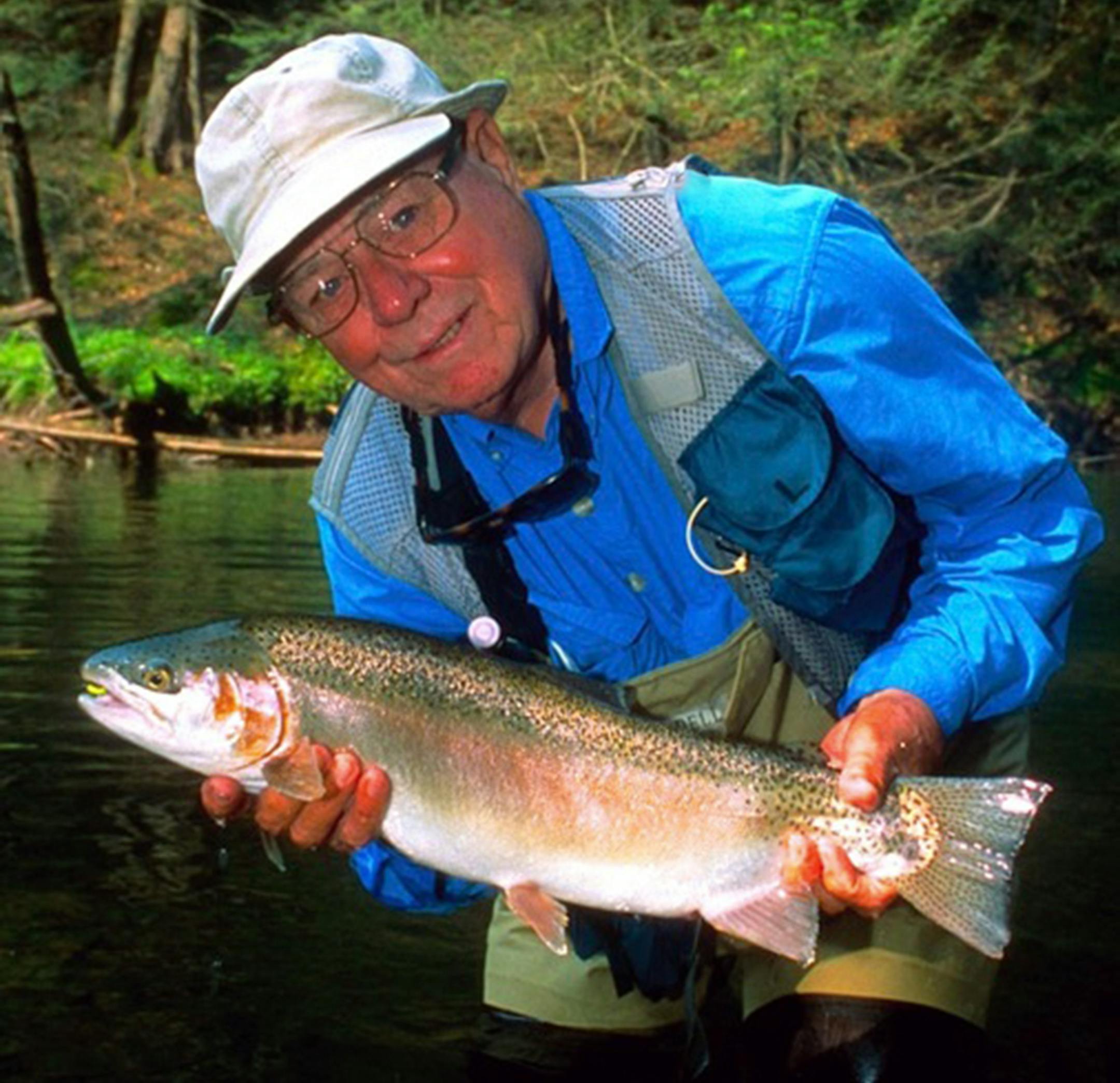 Famed fly fisherman, writer and photographer Lefty Kreh will appear at the Great Waters Fly Fishing Expo in Blaine Friday through Sunday.