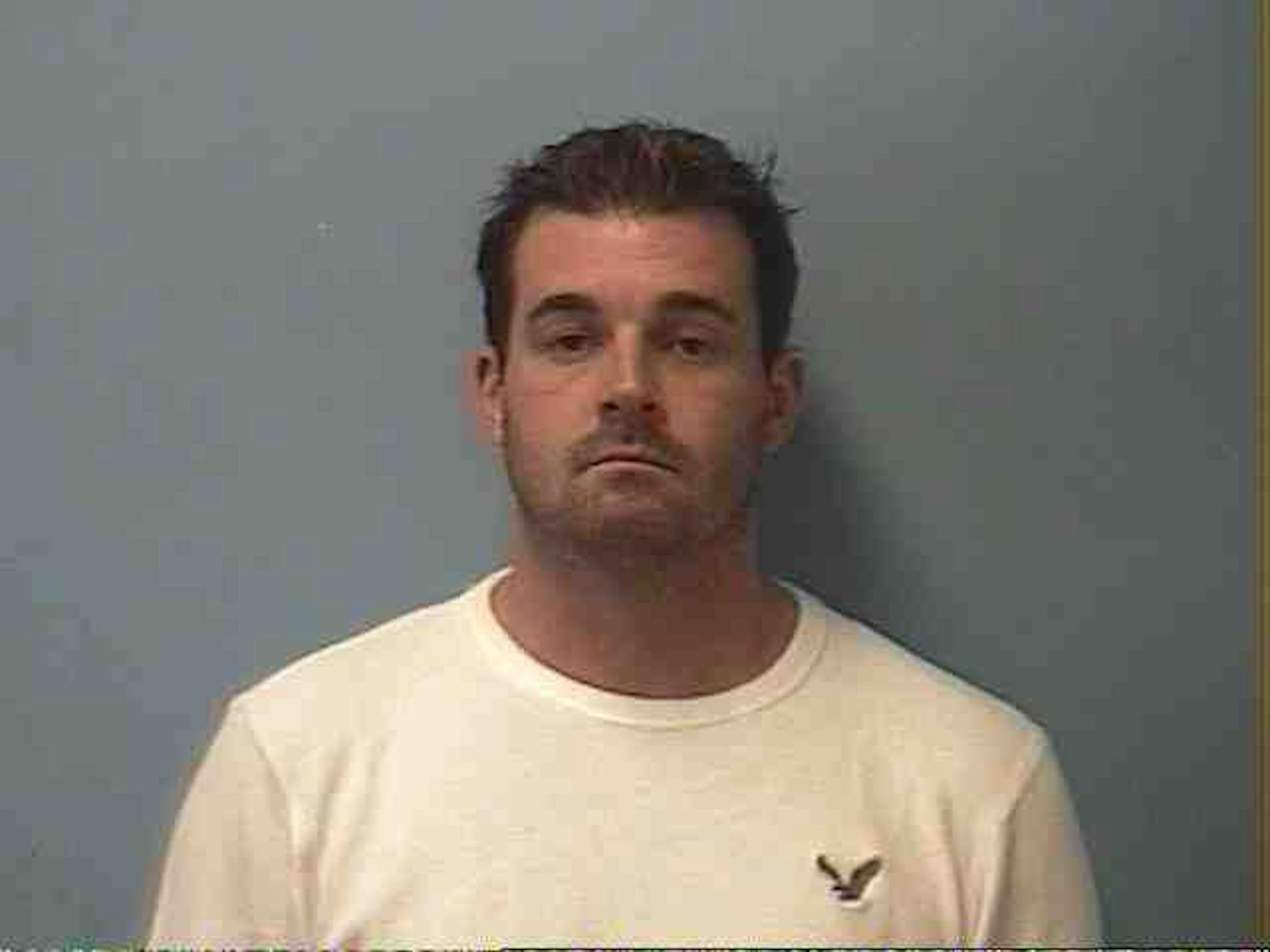 Ryan Michael Larson was booked into the Stearns County jail early Friday morning on suspicion of murder. Authorities have not identified him as being involved in a police officer's fatal shooting, but Larson is the only one booked into the jail on a murder charge since the shooting.