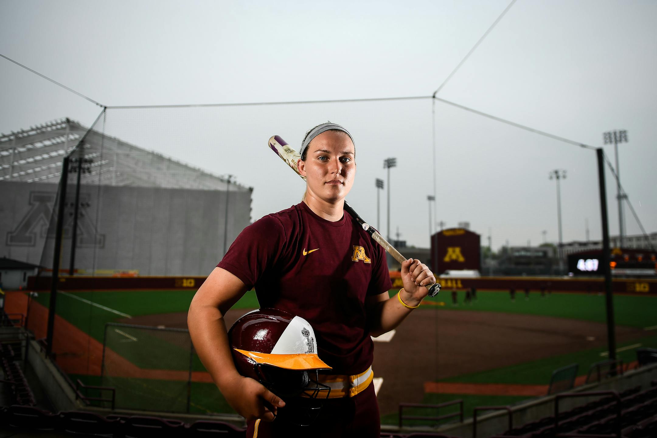 Gophers freshman catcher Kendyl Lindaman has hit 16 homers, a program single-season record.
