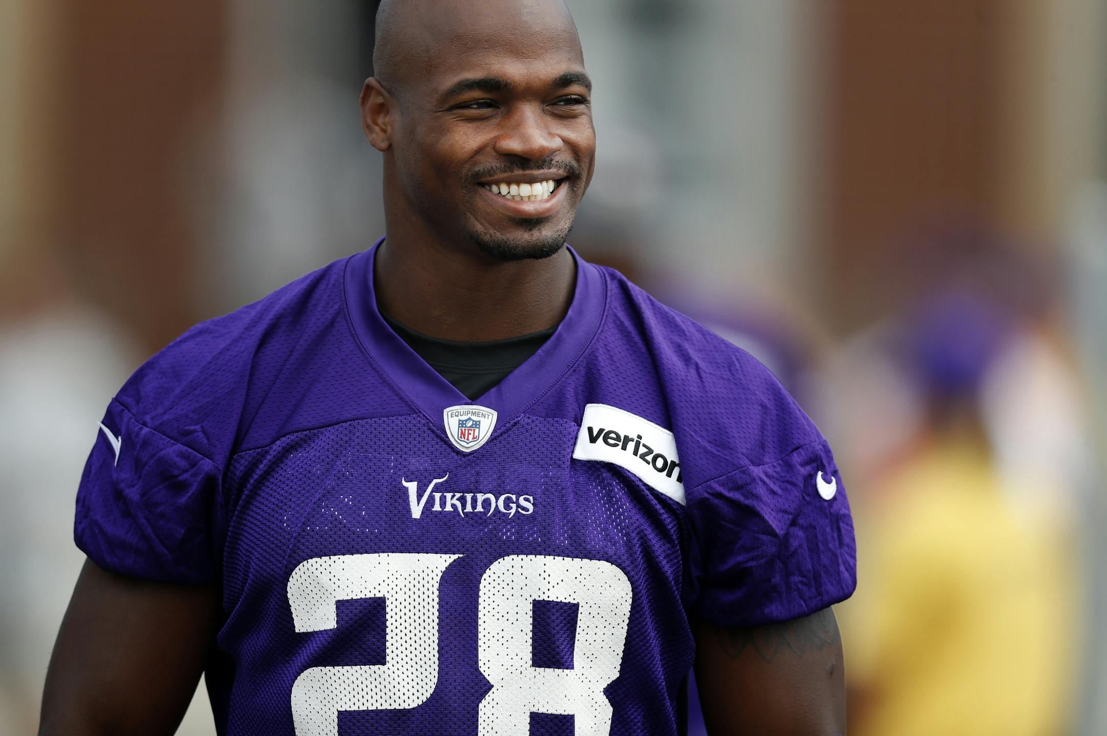Minnesota Vikings Adrian Peterson (28).