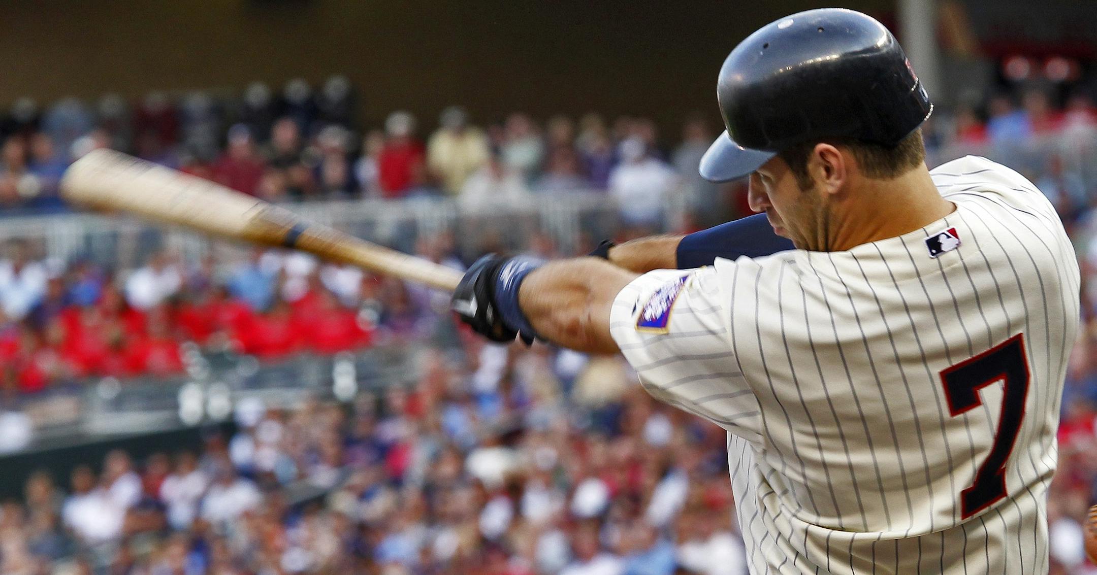Twins catcher Joe Mauer