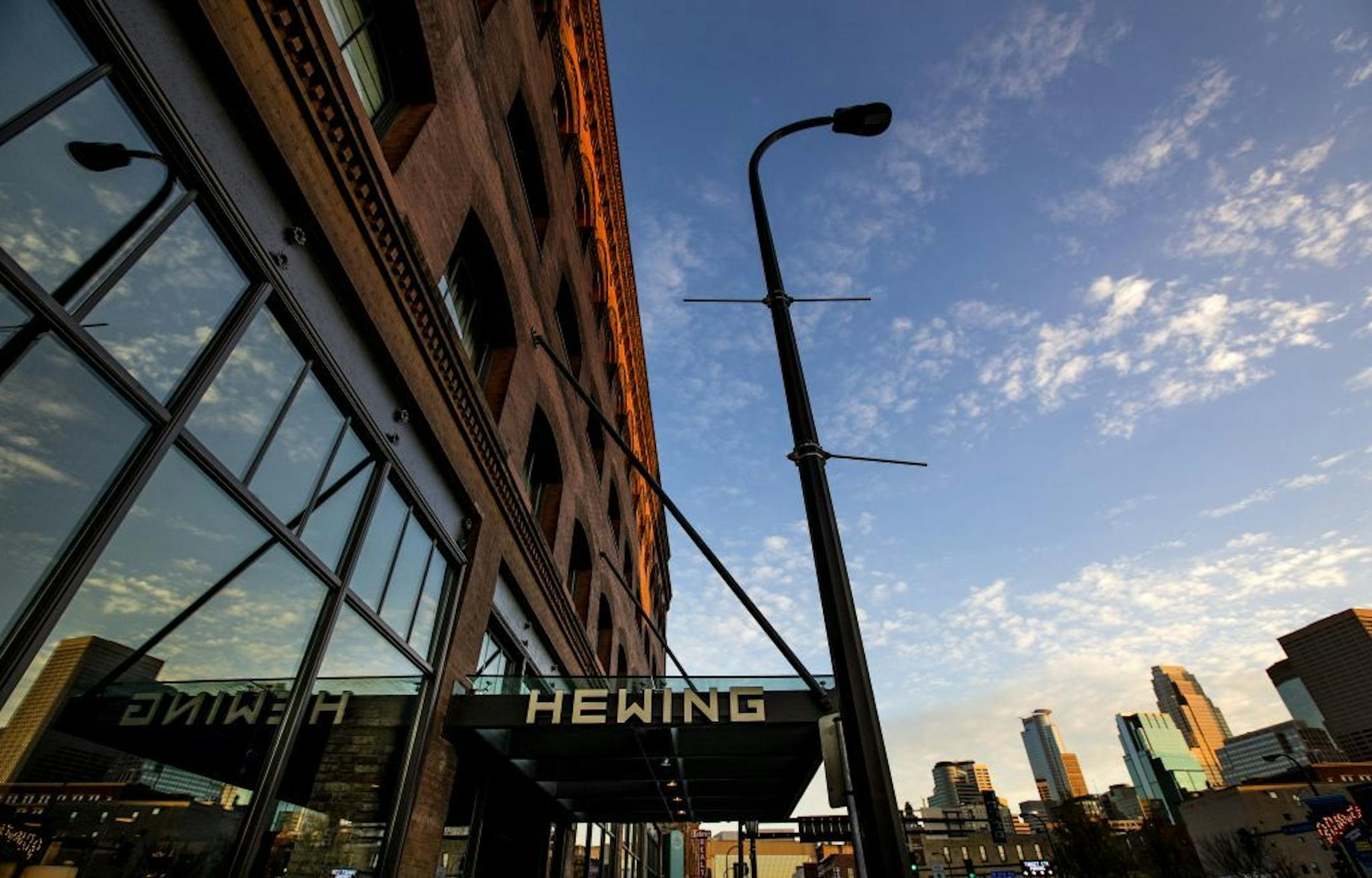 The Hewing Hotel in Minneapolis. The 124-room hotel will officially open its doors Wednesday.