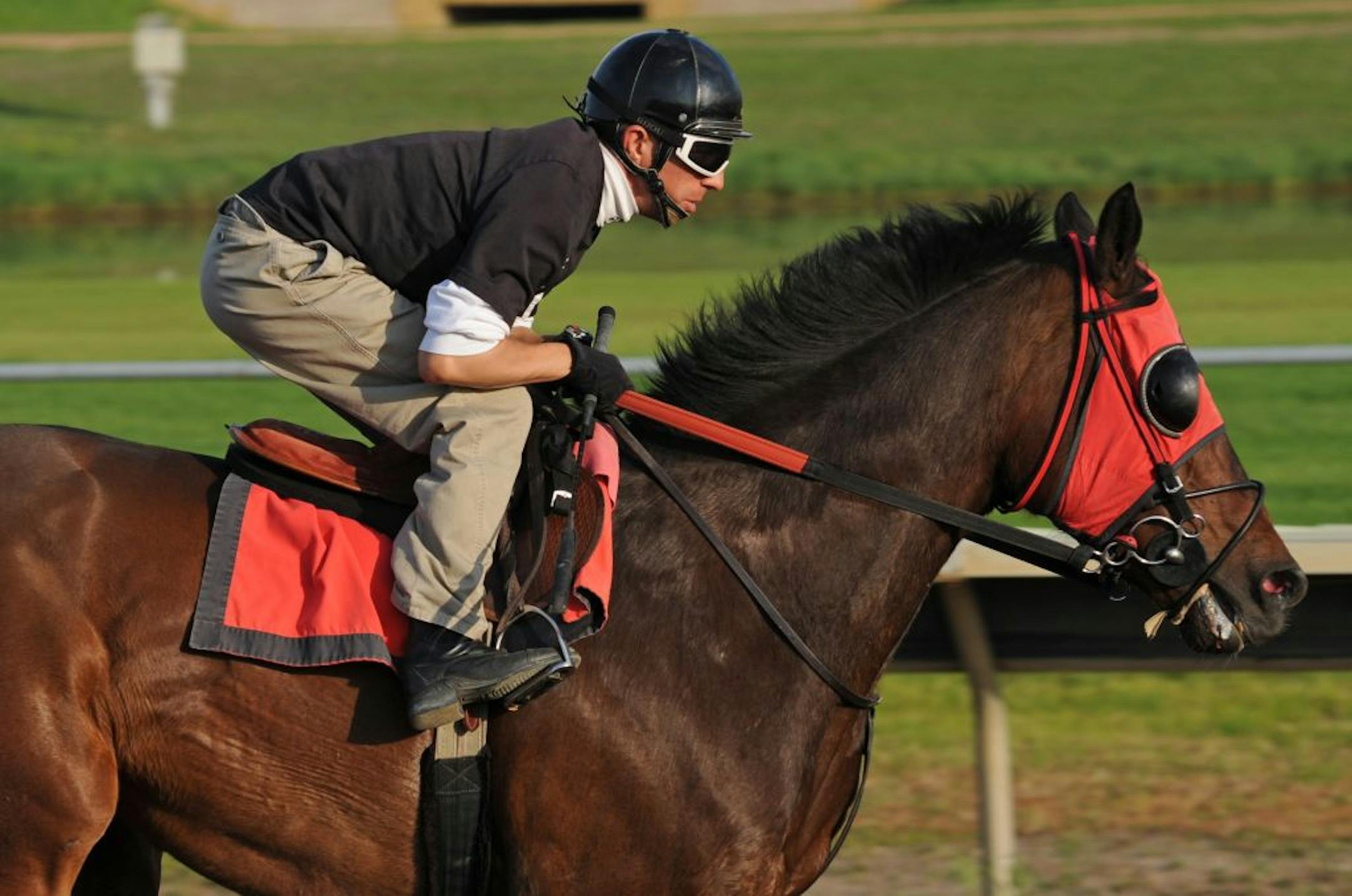 Dean Butler, the leading jockey at Canterbury Park for the past three years is married to Bernell Rhone's daughter, LeAnn Butler is an assistant trainer for her father who is also one of the leading trainers at Canterbury Park. Dean often runs horses during the morning work out.