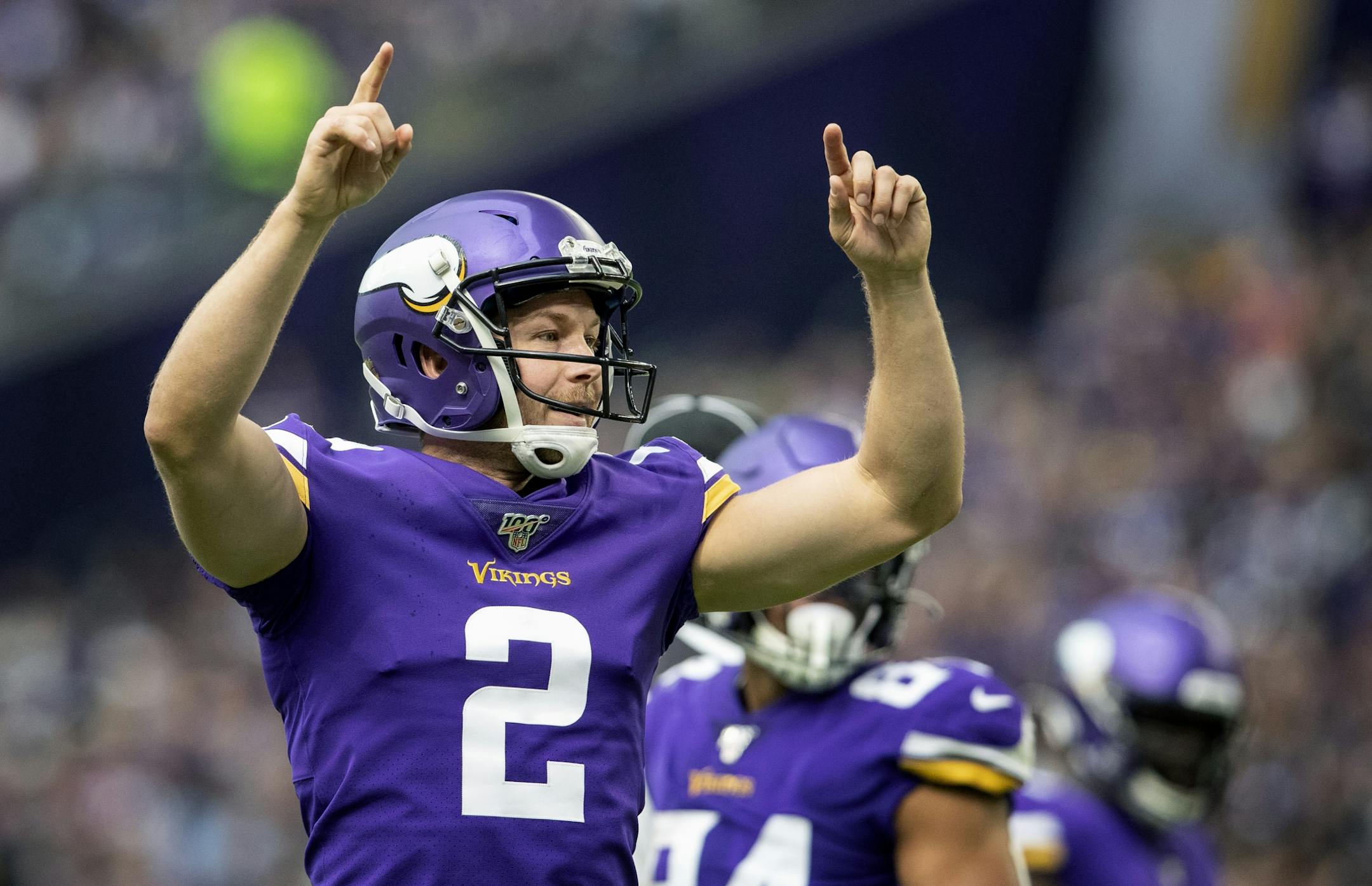 Minnesota Vikings punter Britton Colquitt.