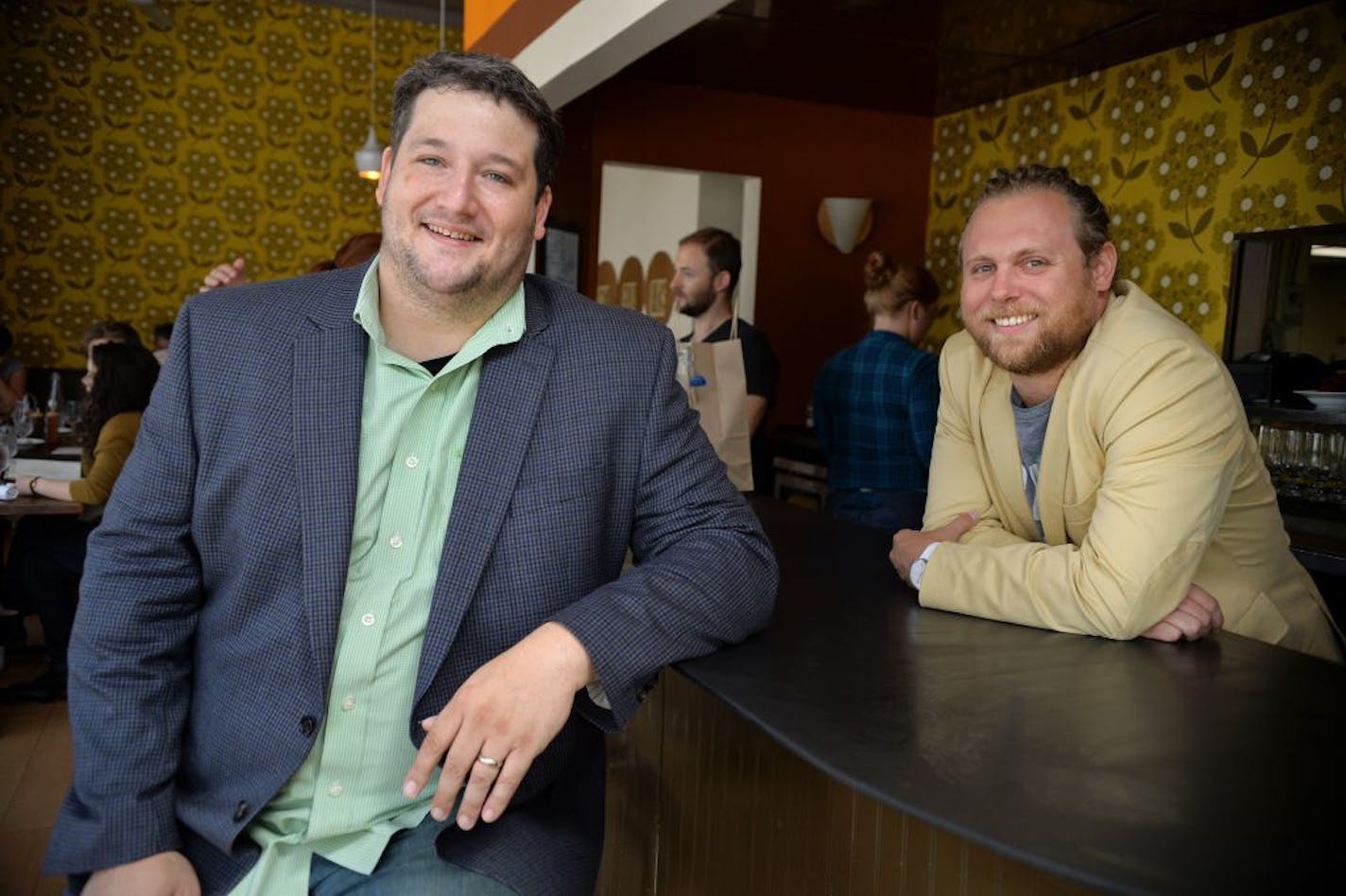 Revival's head chef Thomas Boemer and co-owner, Nick Rancone.