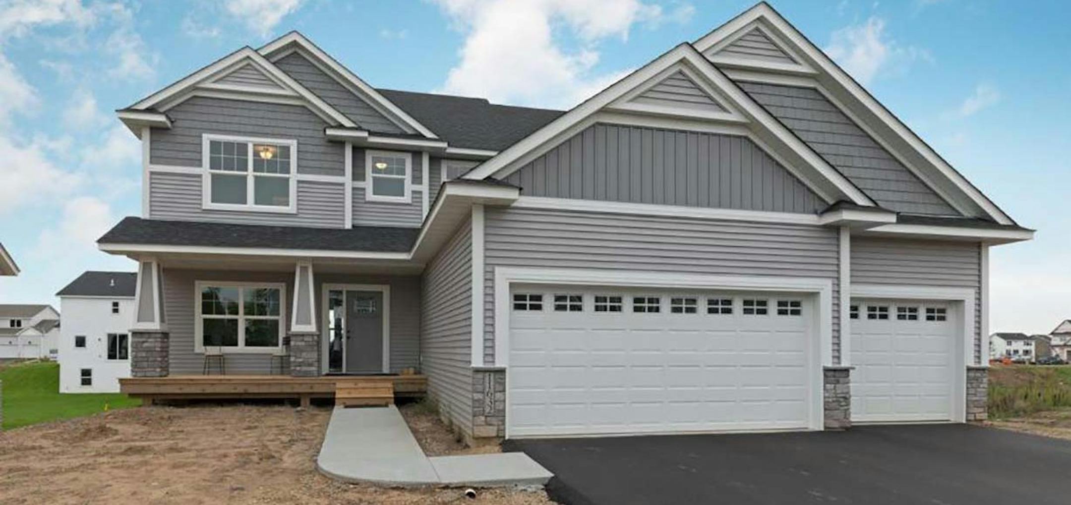 Lake Elmo
Built in 2018, this four-bedroom, three-bath house has 2,436 square feet and features four bedrooms on one level, loft, fireplace, hardwood floors, porch, granite kitchen countertops, walkout basement and porch. Listed by Mary Andreason, Keller Williams Premier Realty South Suburban, 651-983-5828.