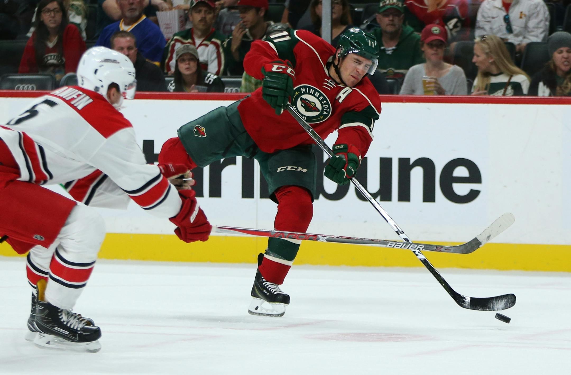 Wild left wing Zach Parise