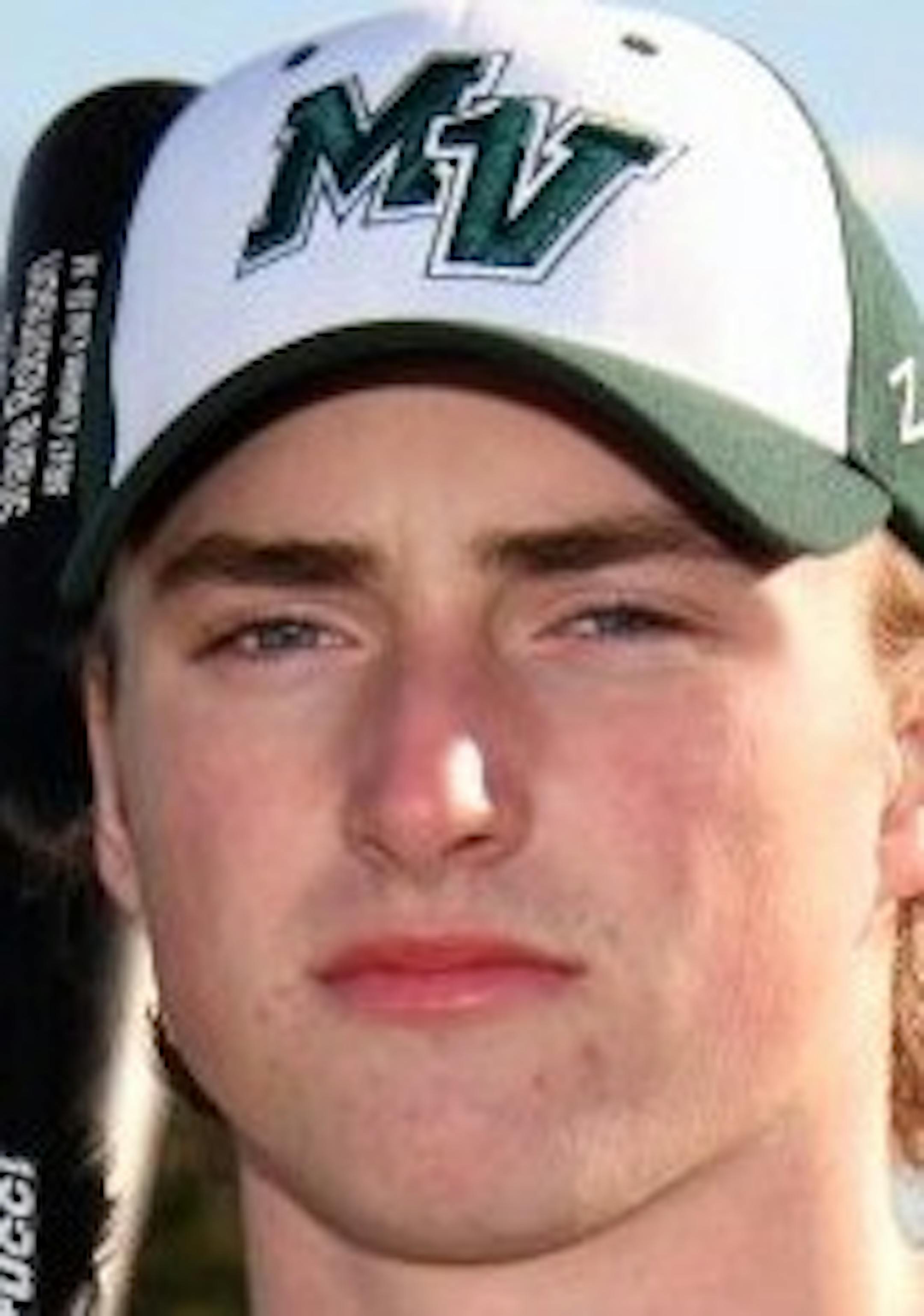 Ross Indlecoffer, Mounds View baseball, sr., 2016-17