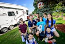 Aaron and Tracey Griess and family packed the RV before taking the trek to Winnipeg for World Cup action. Along for the adventure were McClain, 15; Ma
