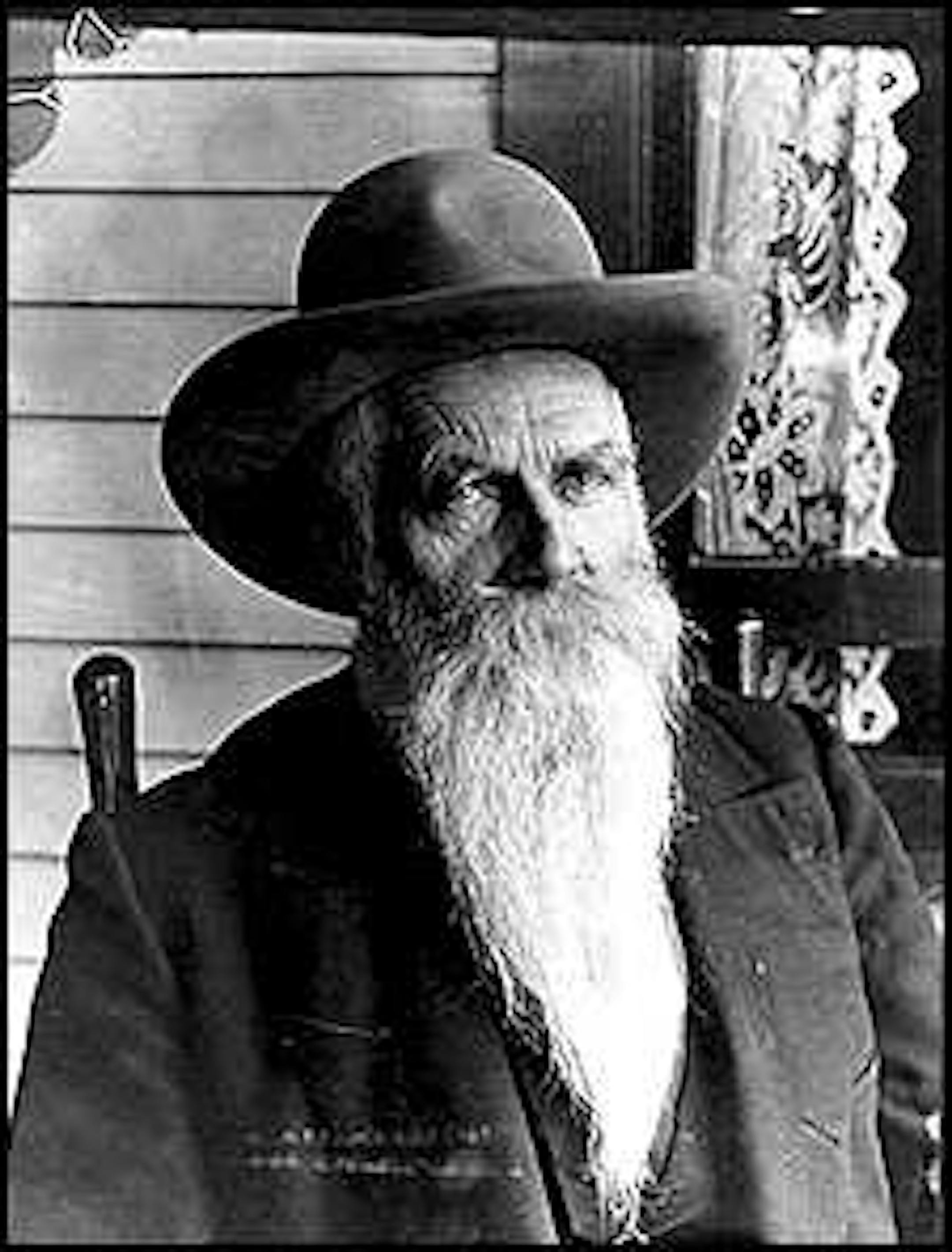 John H. Stevens, shown here in his twilight years, built the Stevens House in 1849 near what is now the Federal Reserve Bank building in downtown Minneapolis.