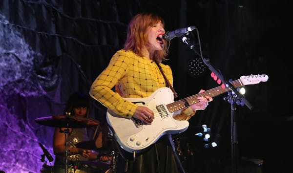 Carrie Brownstein and the rest of Sleater-Kinney performed at First Ave. in February.