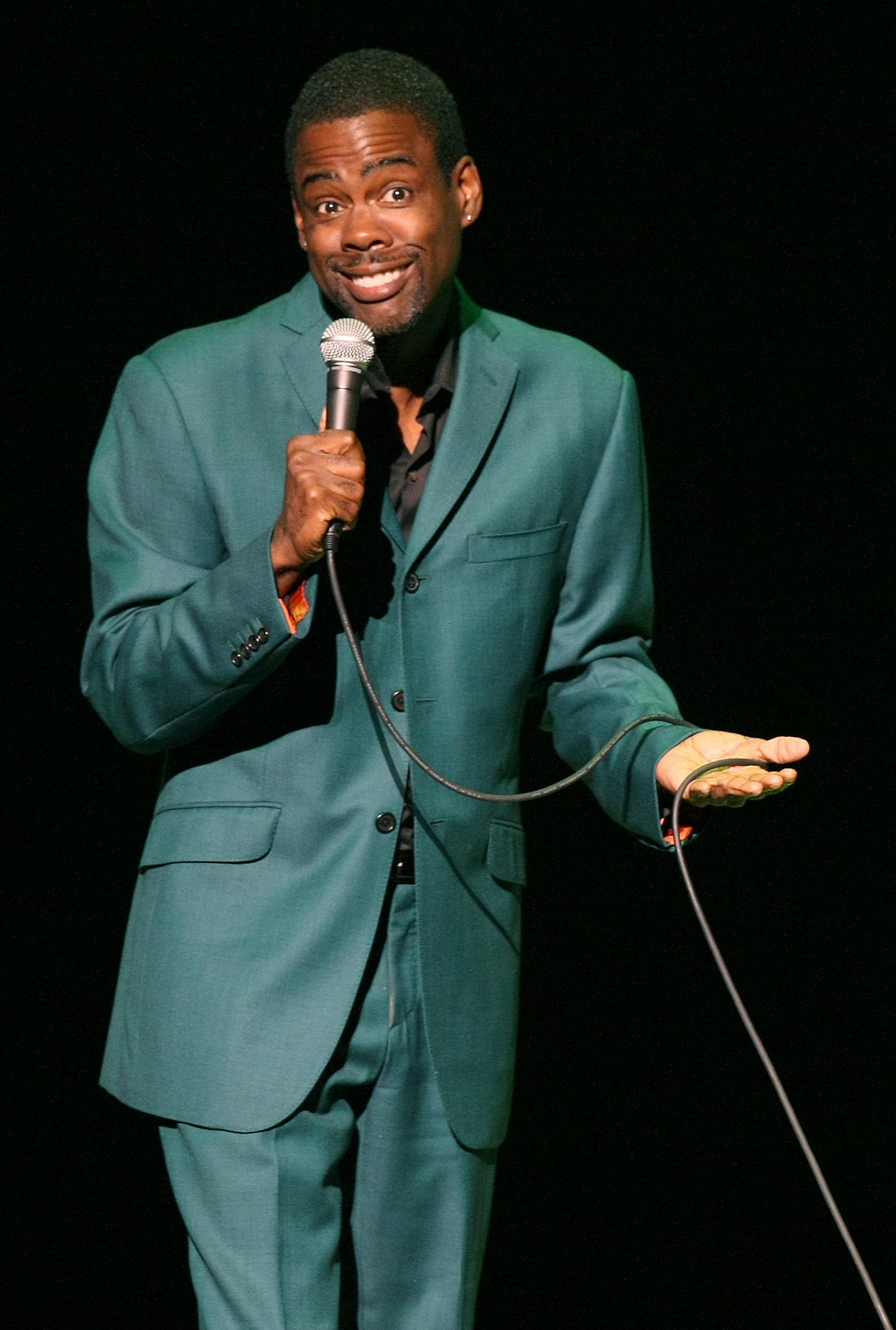 TOM WALLACE� twallace@startribune.com Assign#00003967A slug: rock0718 july 18, 2008 [Comedian Chris Rock performed to a sold-out crowd at the Orpheum Friday night for his �No Apologies� tour.