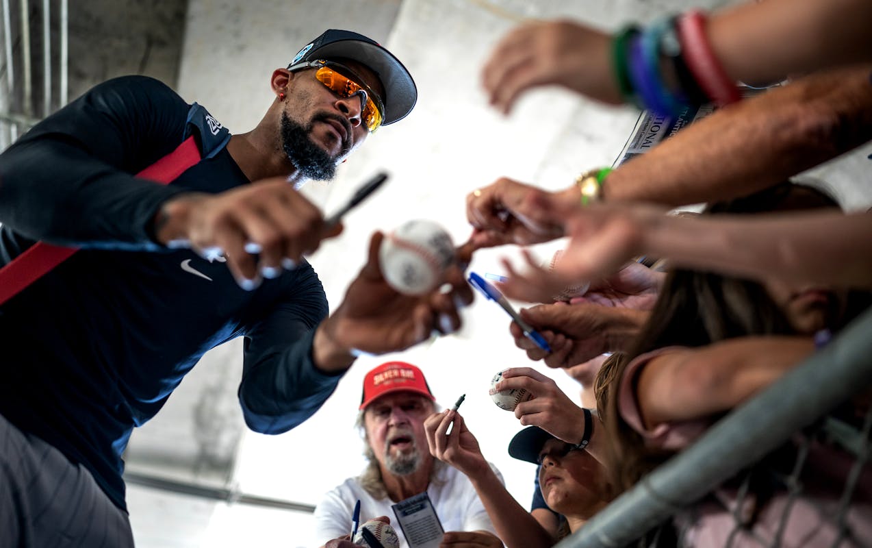 If Byron Buxton can stay in uniform and sign autographs and make plays all summer, the Twins will win.