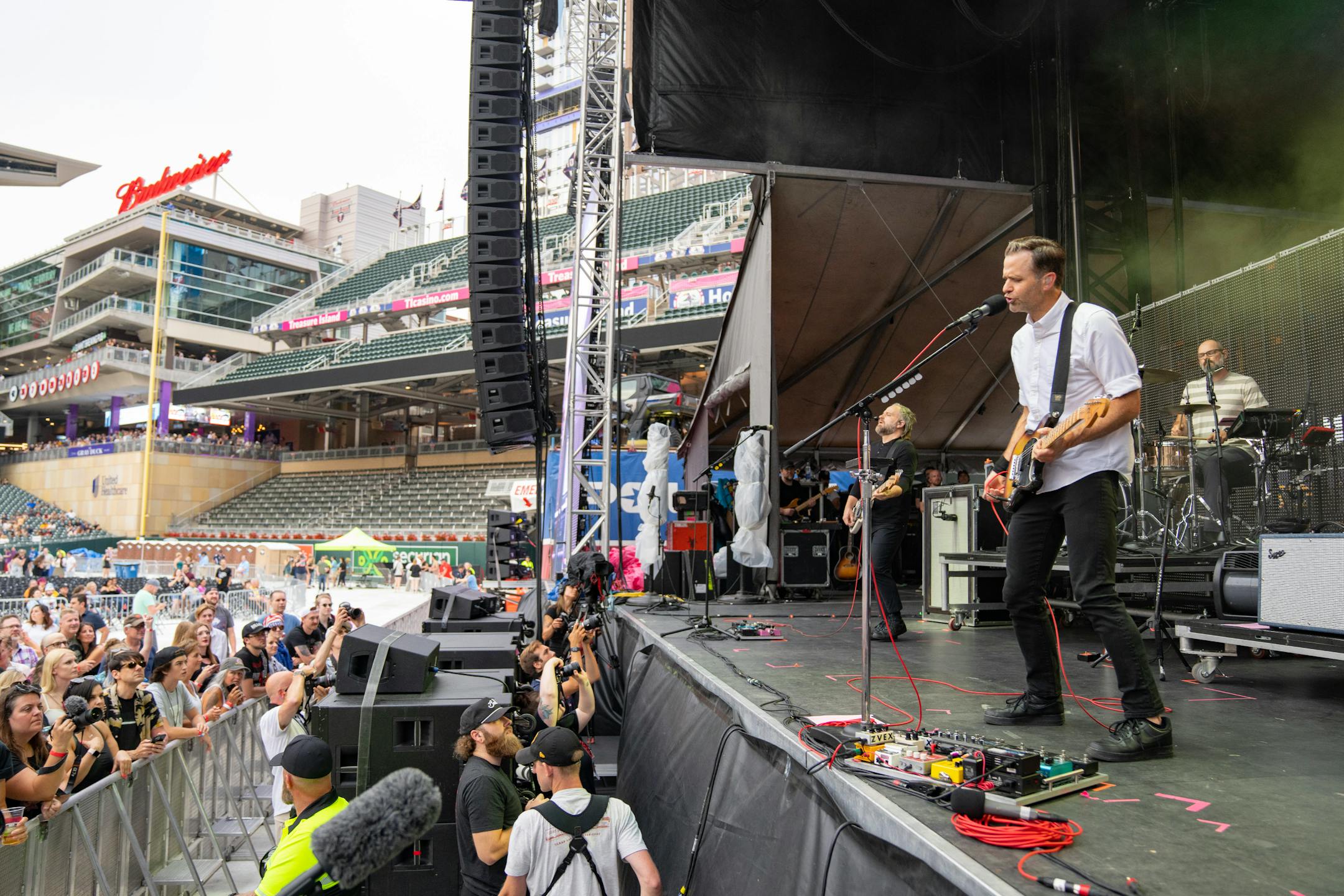 Death Cab for Cutie performs at TC Summer Fest Friday, July 14, 2023, at Target Field in Minneapolis.