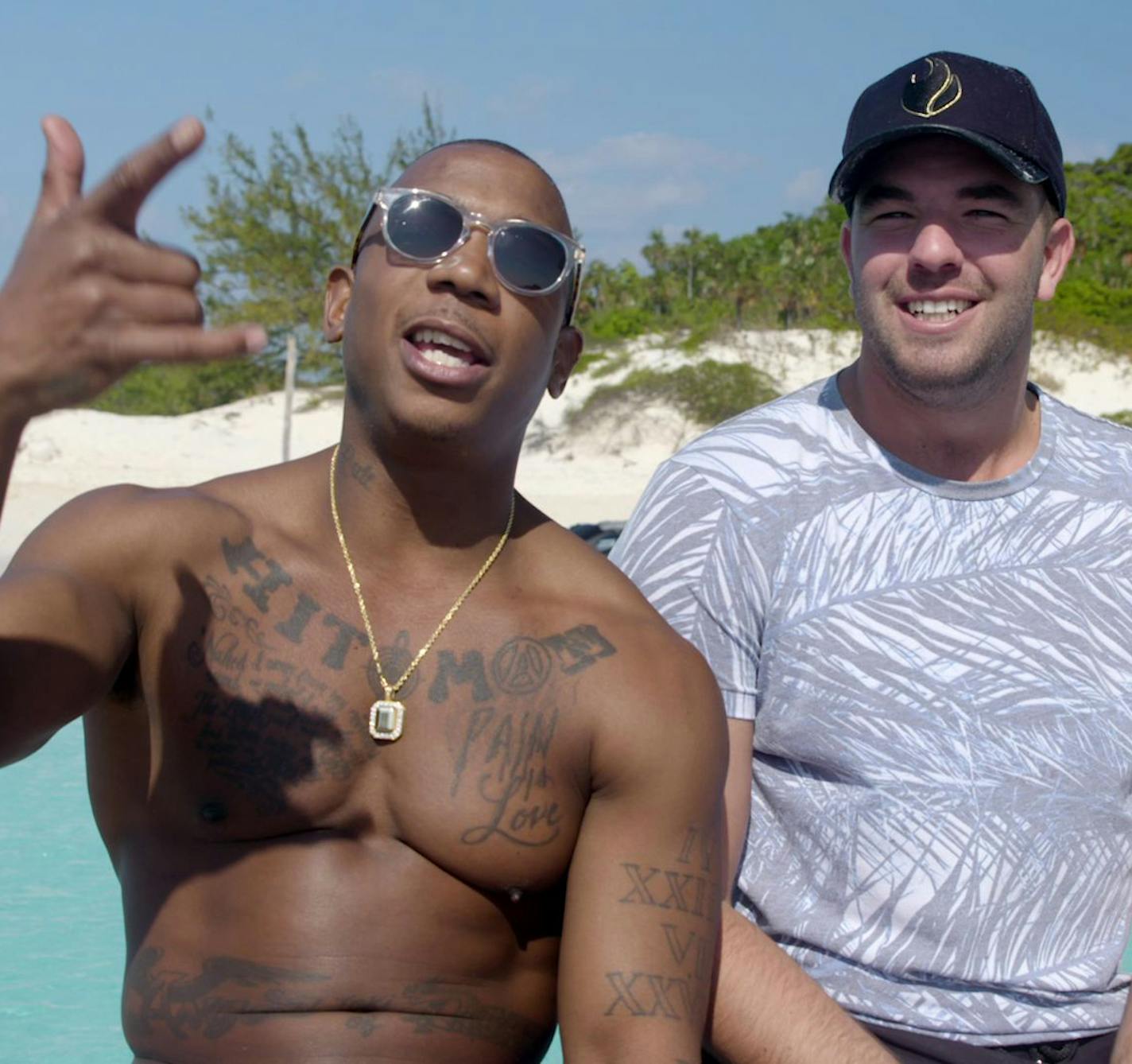 credit: Netflix
Ja Rule, Billy McFarland in the documentary "Fyre."